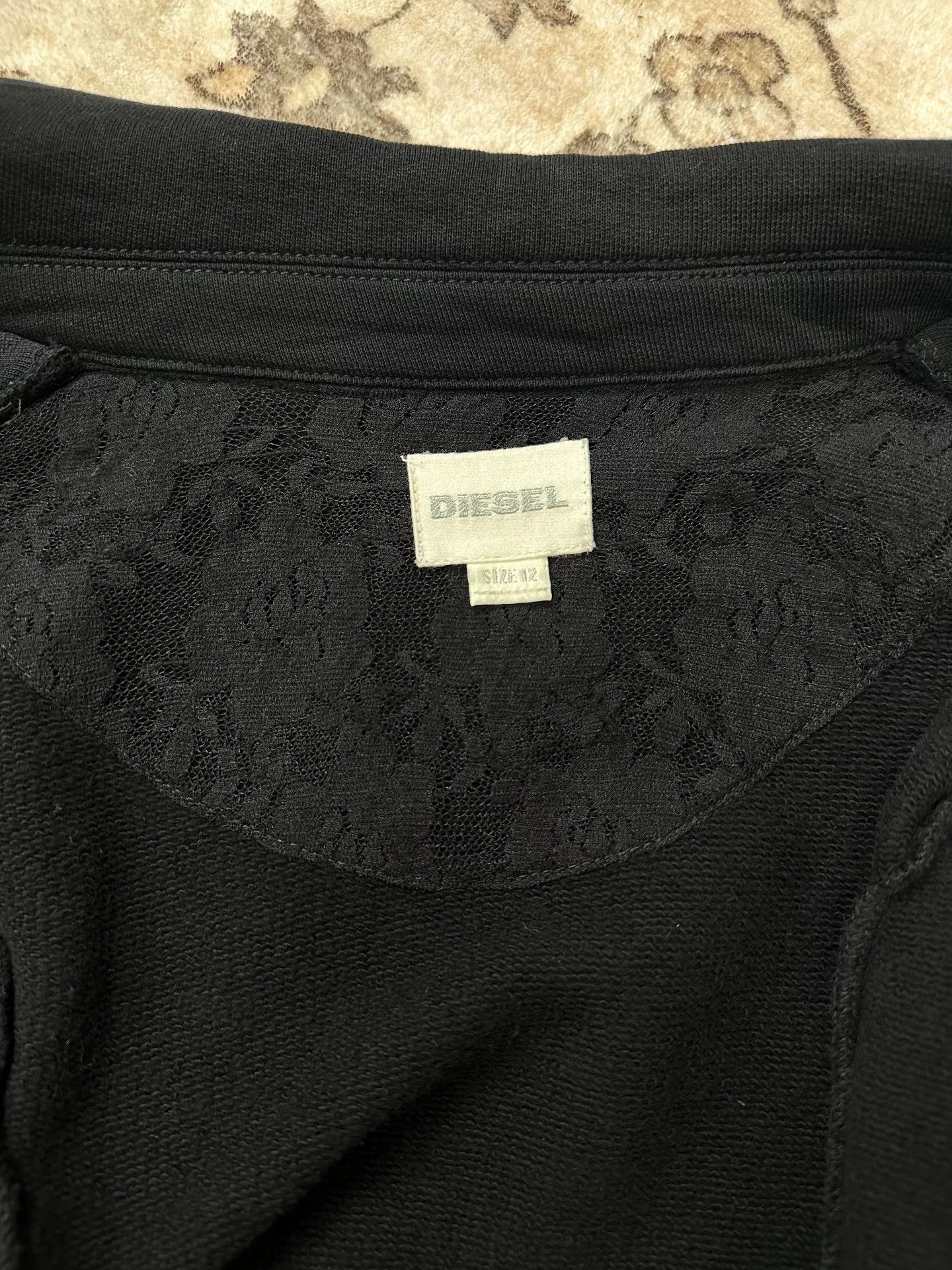 Comme des Garcons Silk Embellished Black Jacket Size M / US 6-8 / IT 42-44 - 8 Thumbnail