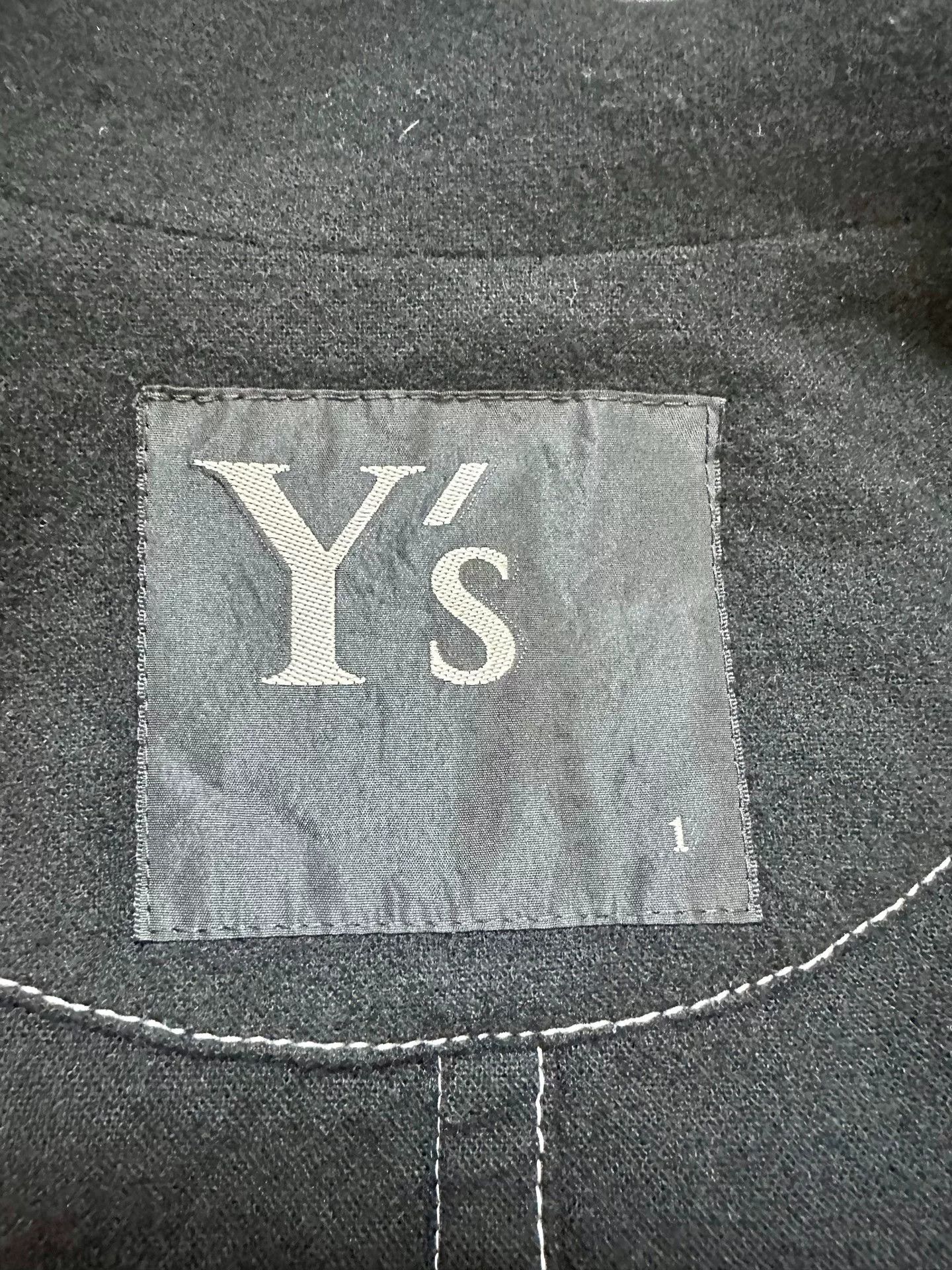 Yohji Yamamoto Yohji Yamamoto Black Wool Jacket Size US M / EU 48-50 / 2 - 8 Thumbnail