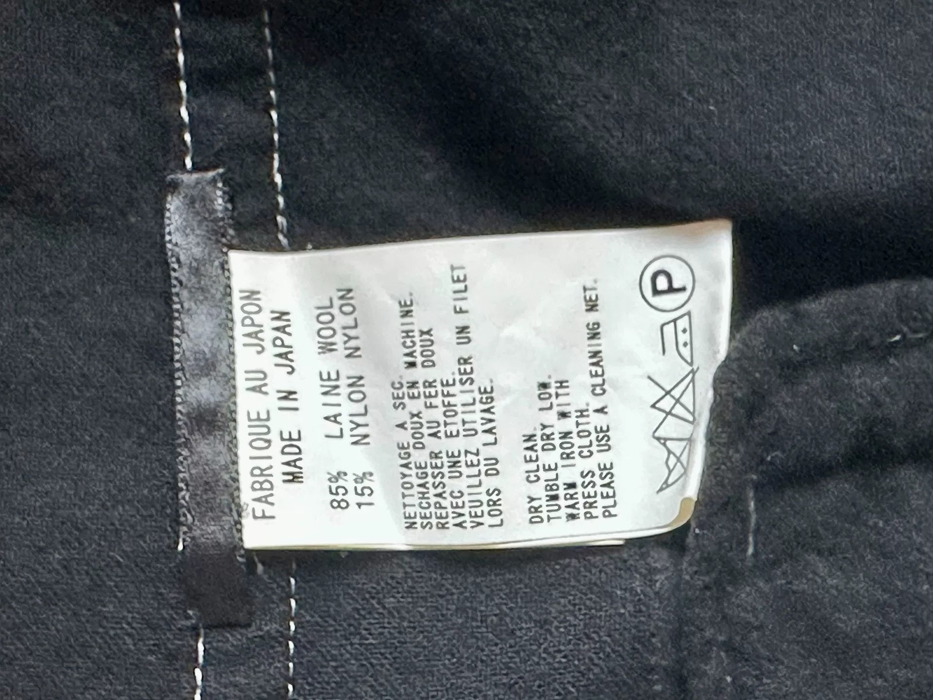 Yohji Yamamoto Yohji Yamamoto Black Wool Jacket Size US M / EU 48-50 / 2 - 7 Thumbnail