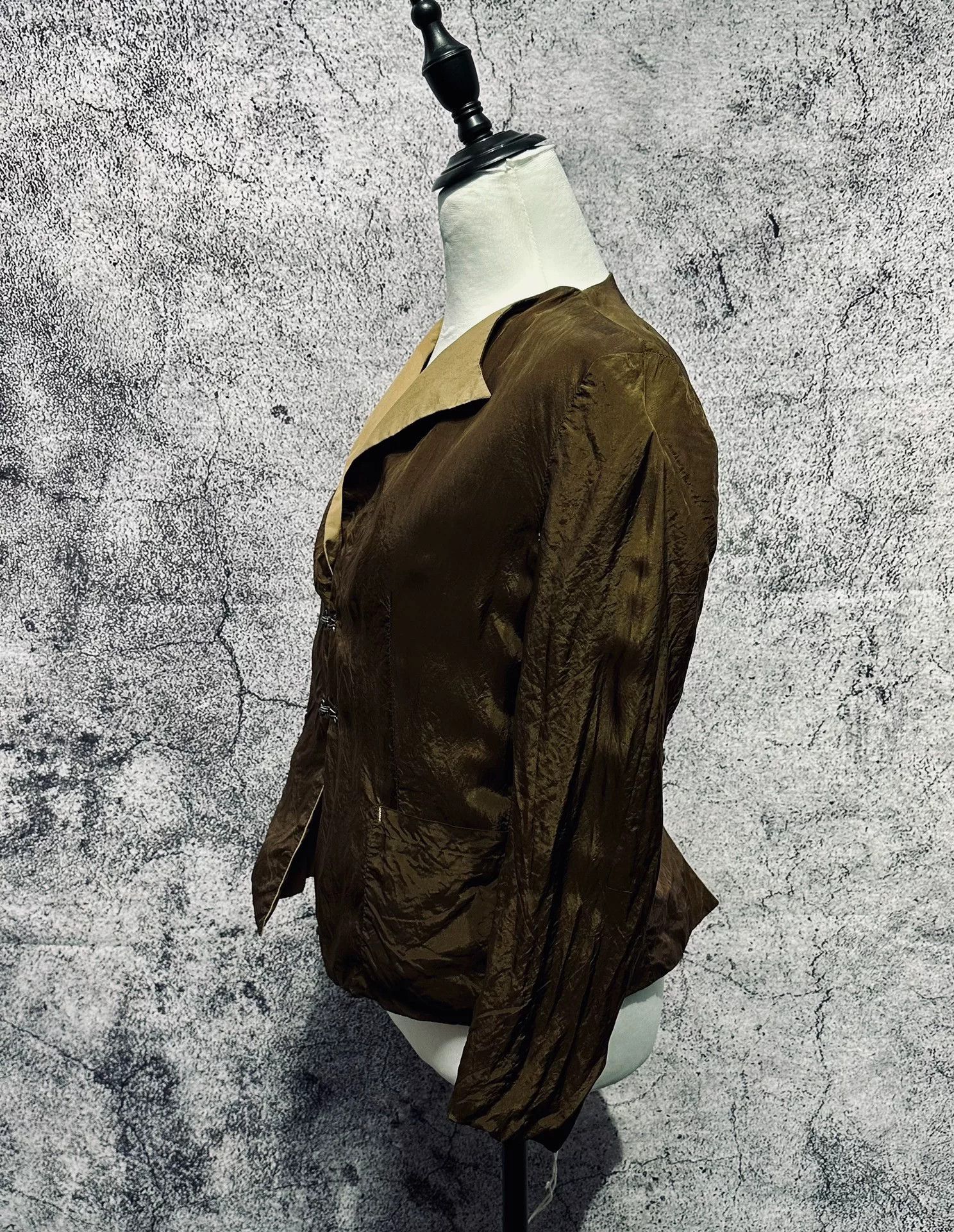 Y's Yohji Yamamoto Two-Way Laser Jacket Size M / US 6-8 / IT 42-44 - 2 Thumbnail