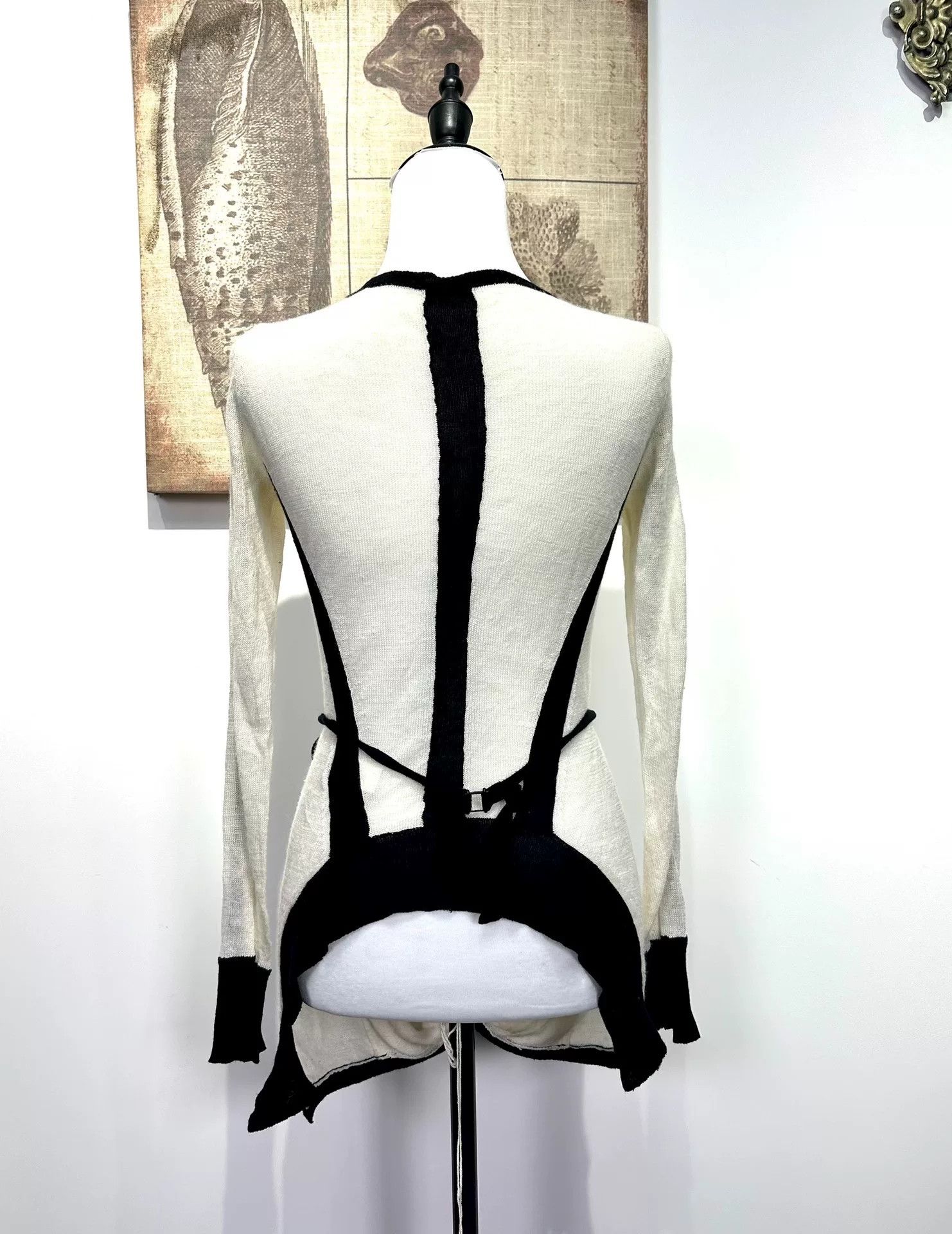 Y's Yohji Yamamoto Deconstructed Top Size M / US 6-8 / IT 42-44 - 8 Thumbnail
