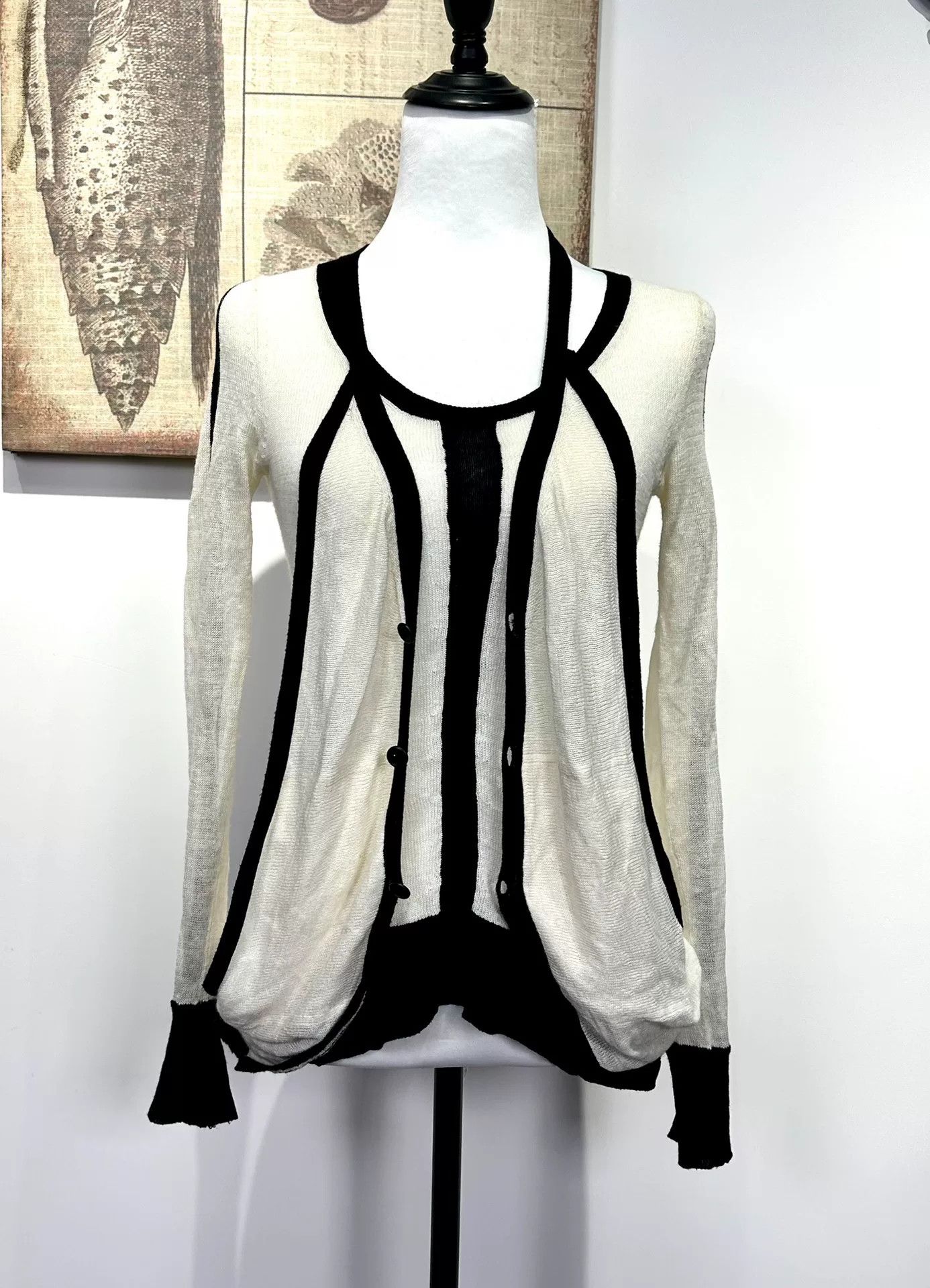 Y's Yohji Yamamoto Deconstructed Top Size M / US 6-8 / IT 42-44 - 7 Thumbnail