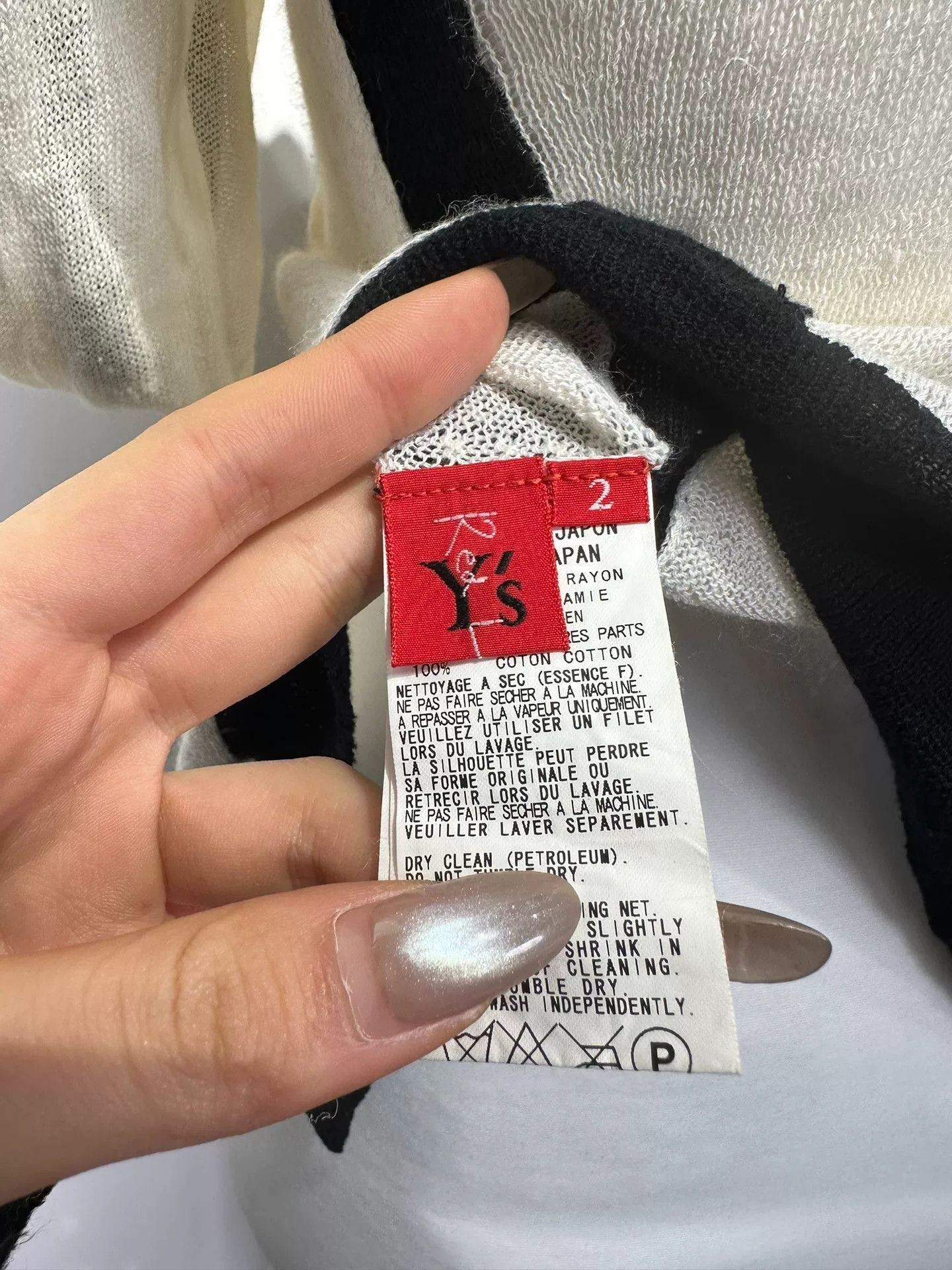 Y's Yohji Yamamoto Deconstructed Top Size M / US 6-8 / IT 42-44 - 9 Thumbnail