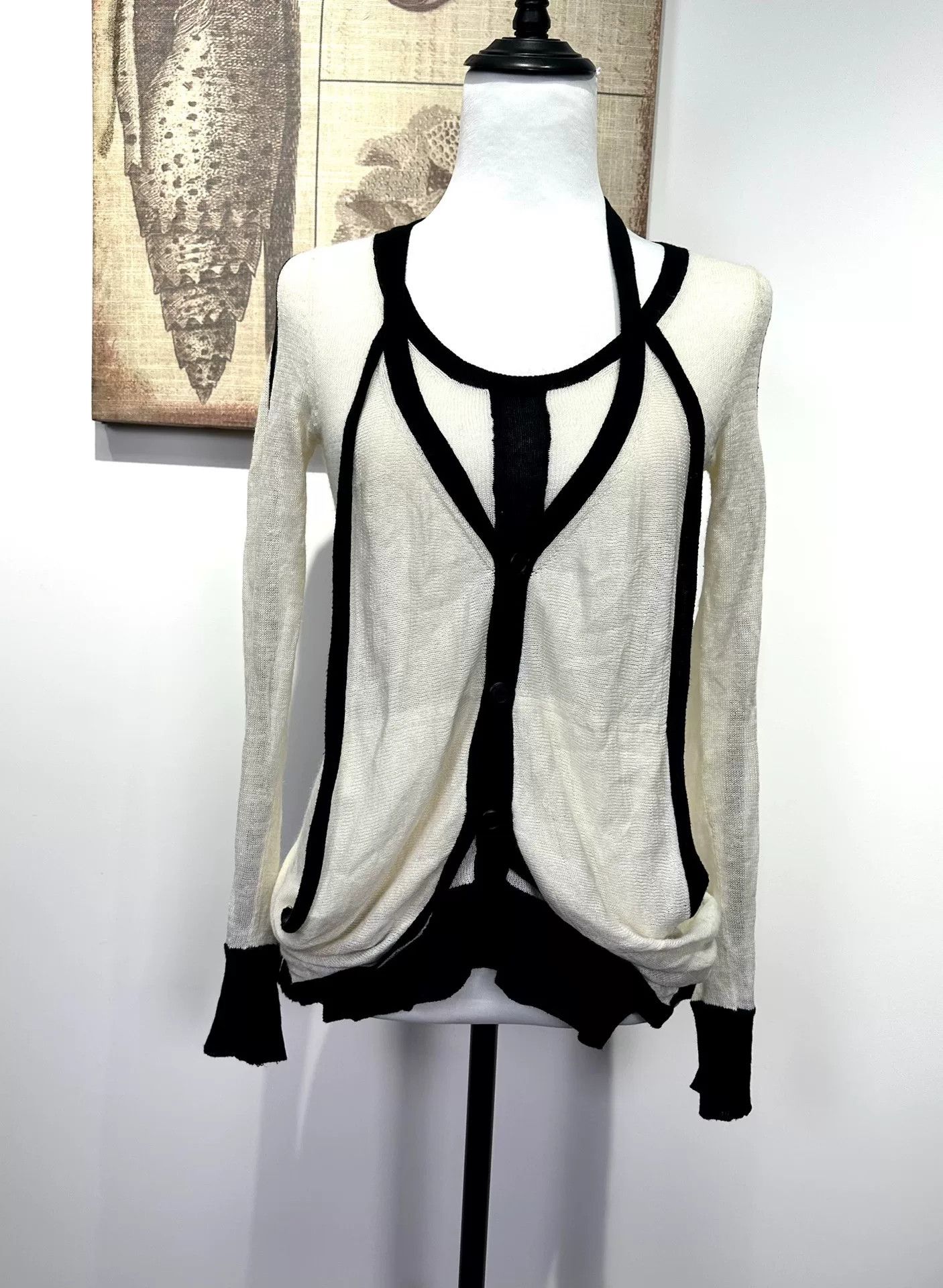 Y's Yohji Yamamoto Deconstructed Top Size M / US 6-8 / IT 42-44 - 6 Thumbnail