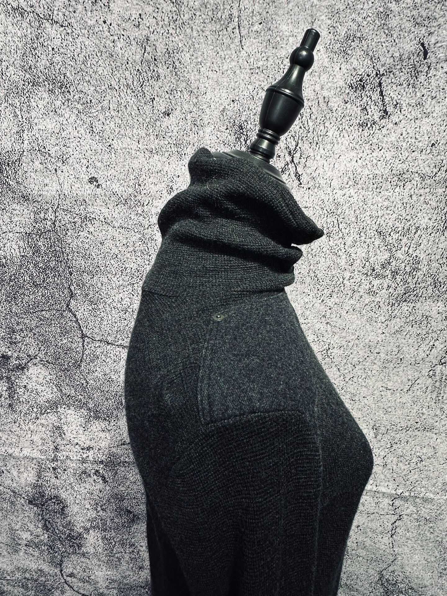 Y's Layered Wool Deconstructed Top by Yohji Yamamoto Size L / US 10 / IT 46 - 7 Thumbnail