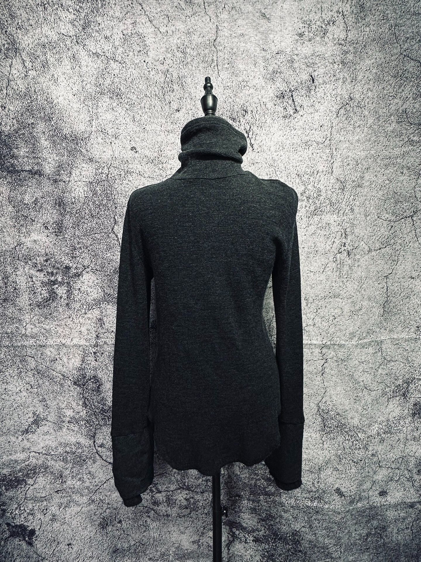 Y's Layered Wool Deconstructed Top by Yohji Yamamoto Size L / US 10 / IT 46 - 6 Thumbnail
