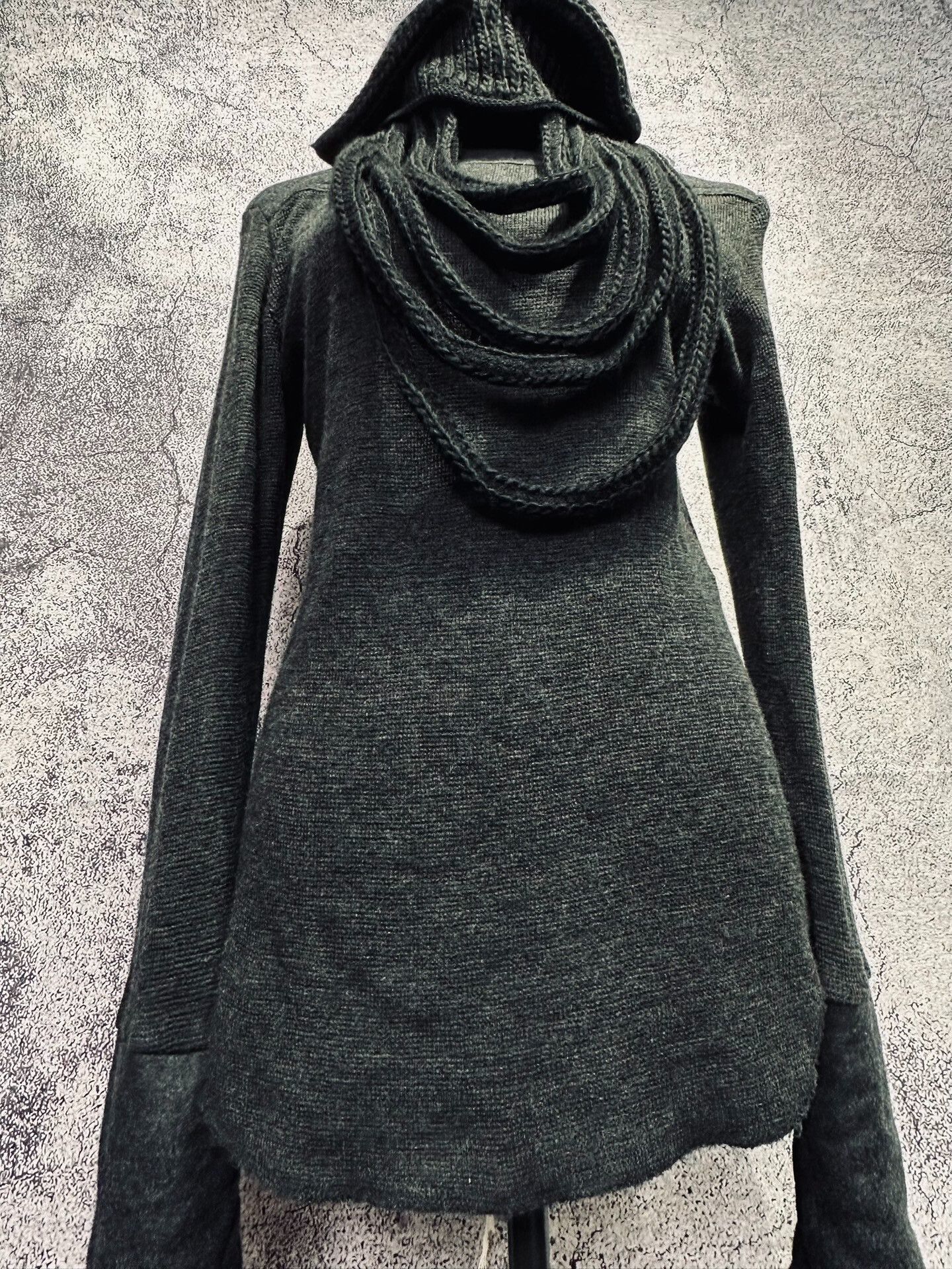 Y's Layered Wool Deconstructed Top by Yohji Yamamoto Size L / US 10 / IT 46 - 4 Thumbnail