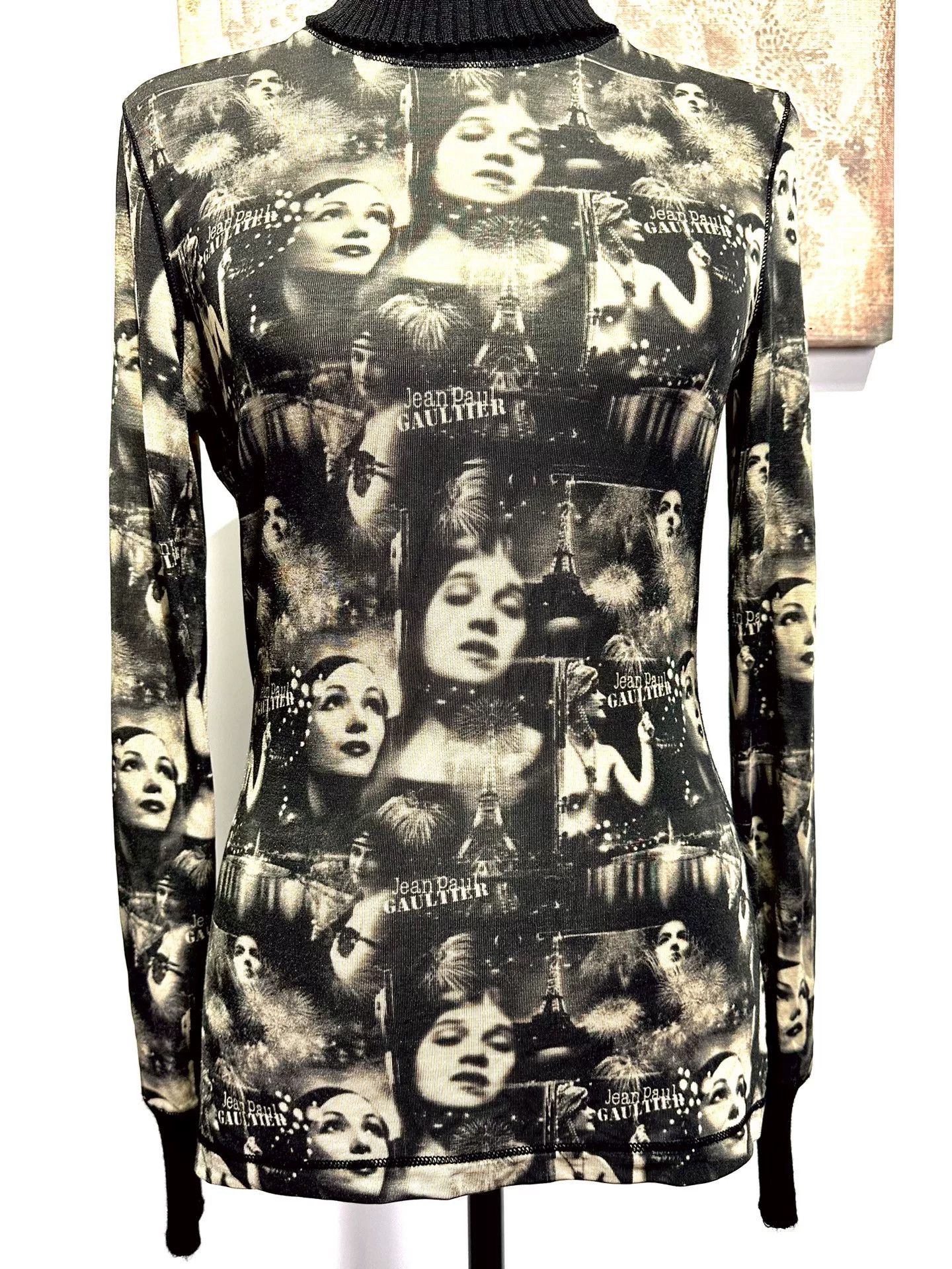 Jean Paul Gaultier Jean Paul Gaultier Paris Night Turtleneck Size S / US 4 / IT 40 - 5 Thumbnail