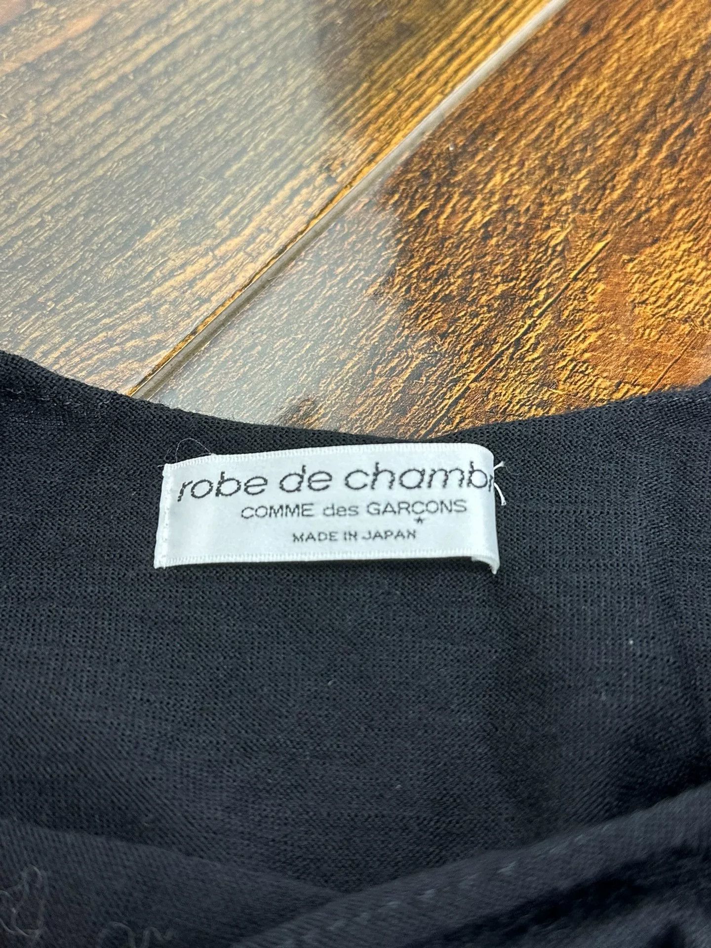 Comme des Garcons Comme des Garçons Black Long Sleeve Top Size S / US 4 / IT 40 - 6 Thumbnail