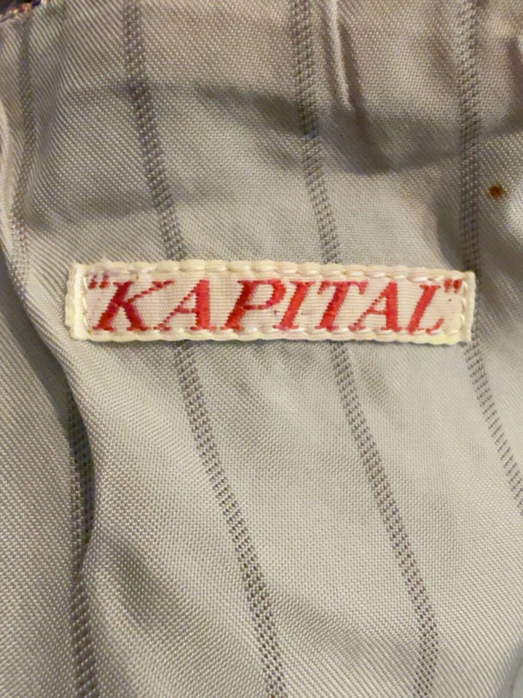 Kapital Kapital Sashiko Fabric Vest Size US M / EU 48-50 / 2 - 5 Thumbnail