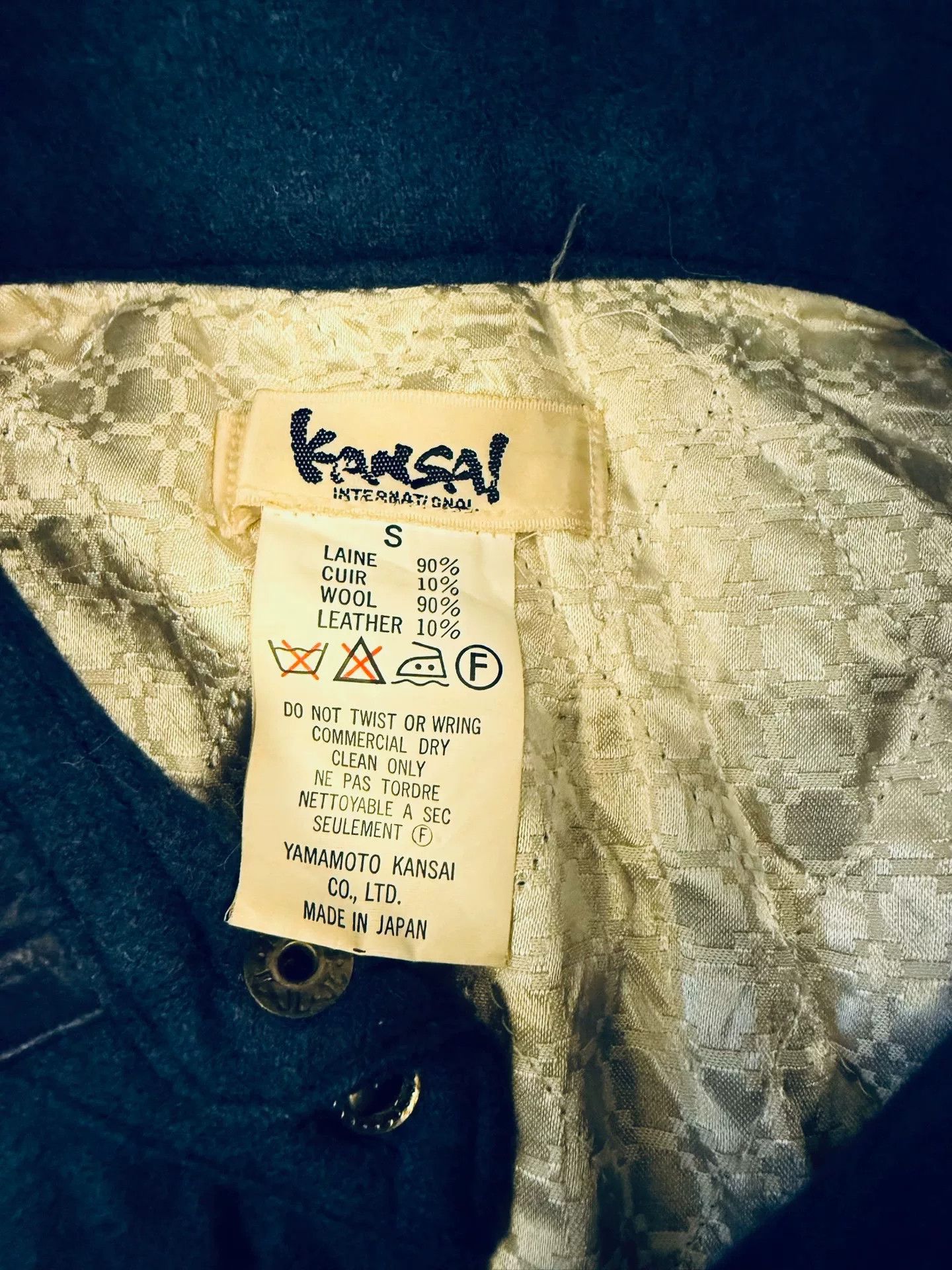 Kansai Yamamoto Kansai Yamamoto Embroidered Long Coat Size S / US 4 / IT 40 - 6 Thumbnail