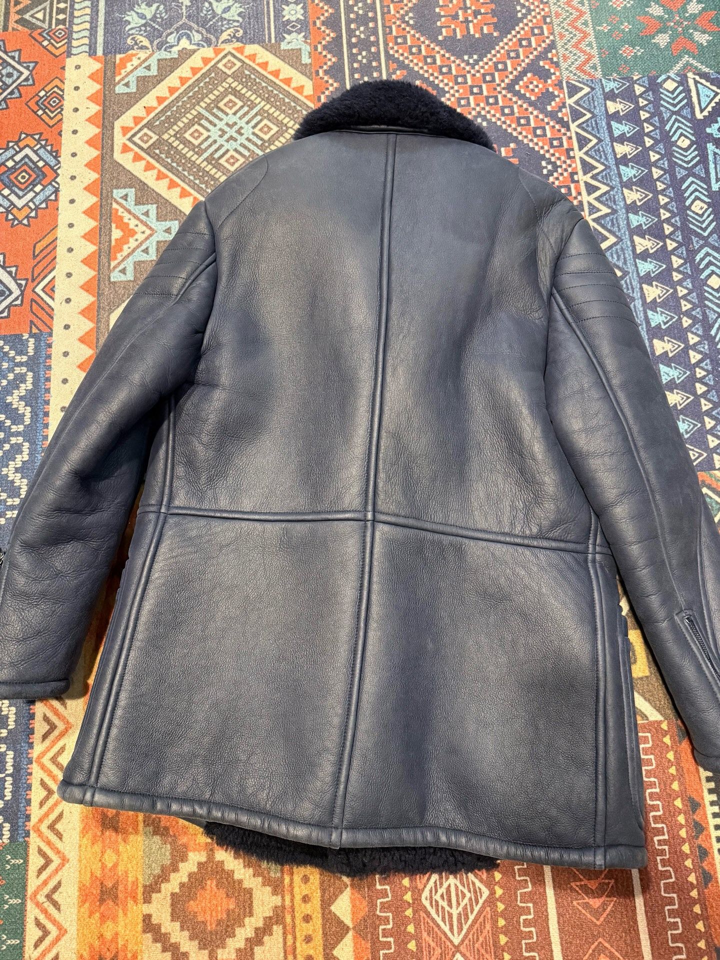 Versace Versace Leather Fur Coat Size 52 Size US L / EU 52-54 / 3 - 2 Thumbnail