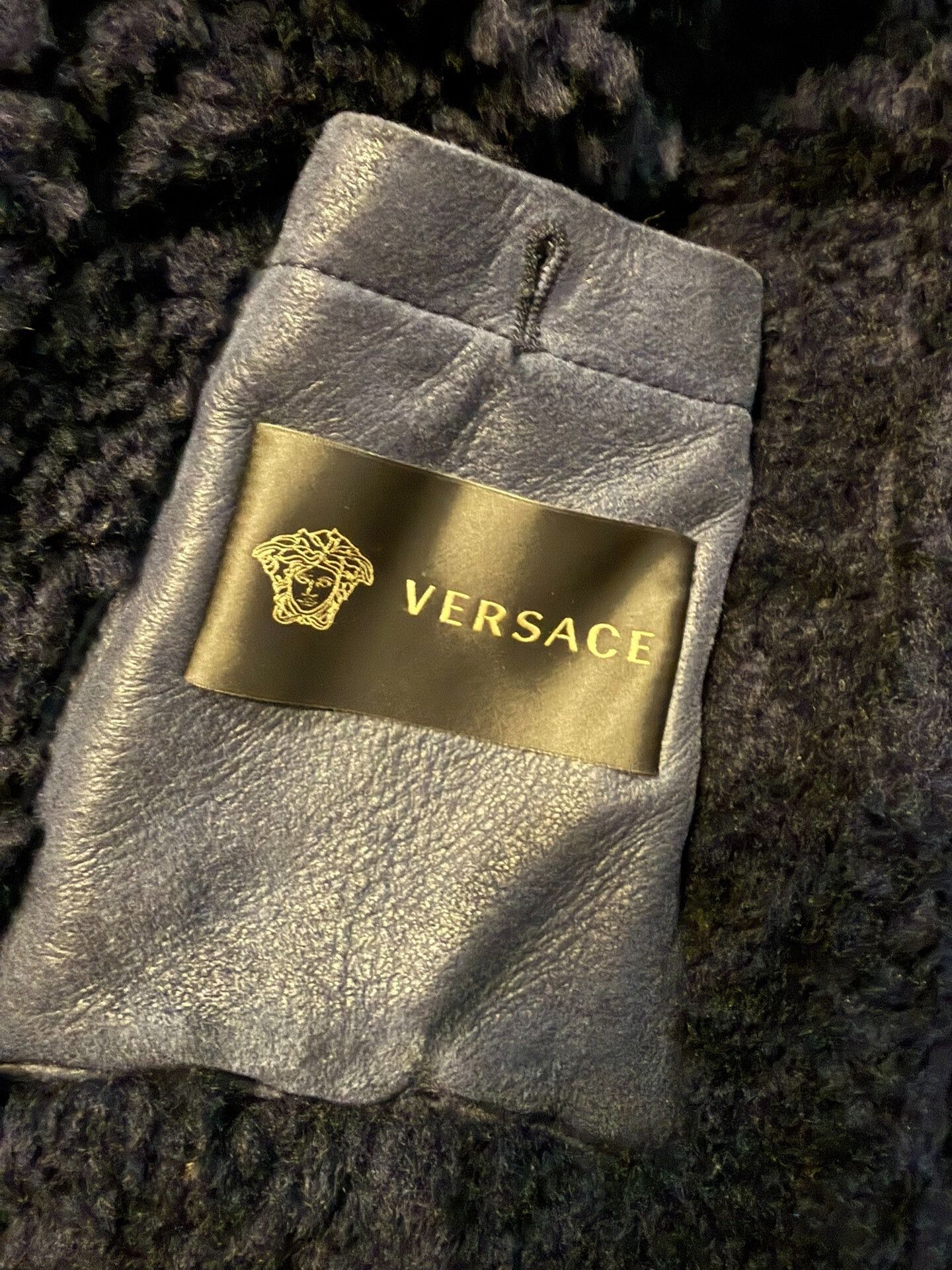 Versace Versace Leather Fur Coat Size 52 Size US L / EU 52-54 / 3 - 6 Thumbnail