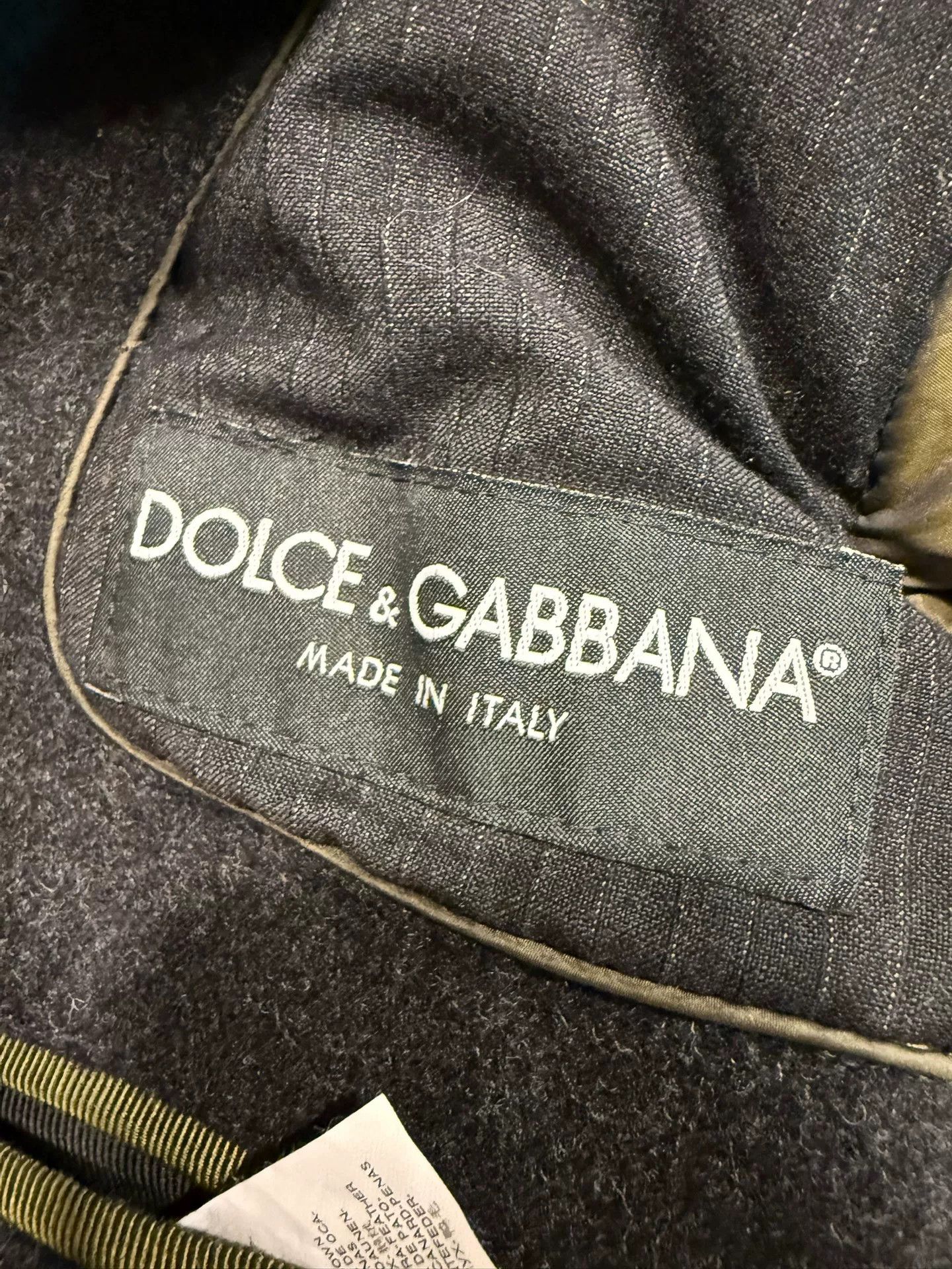 Dolce & Gabbana Dolce Gabbana Wool Down Jacket Size US S / EU 44-46 / 1 - 5 Thumbnail