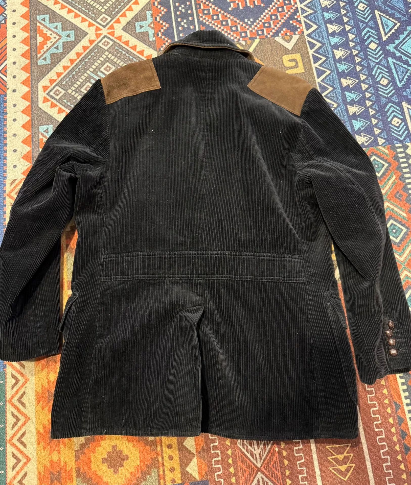 Ralph Lauren Ralph Lauren Corduroy Leather Jacket Size US L / EU 52-54 / 3 - 2 Thumbnail