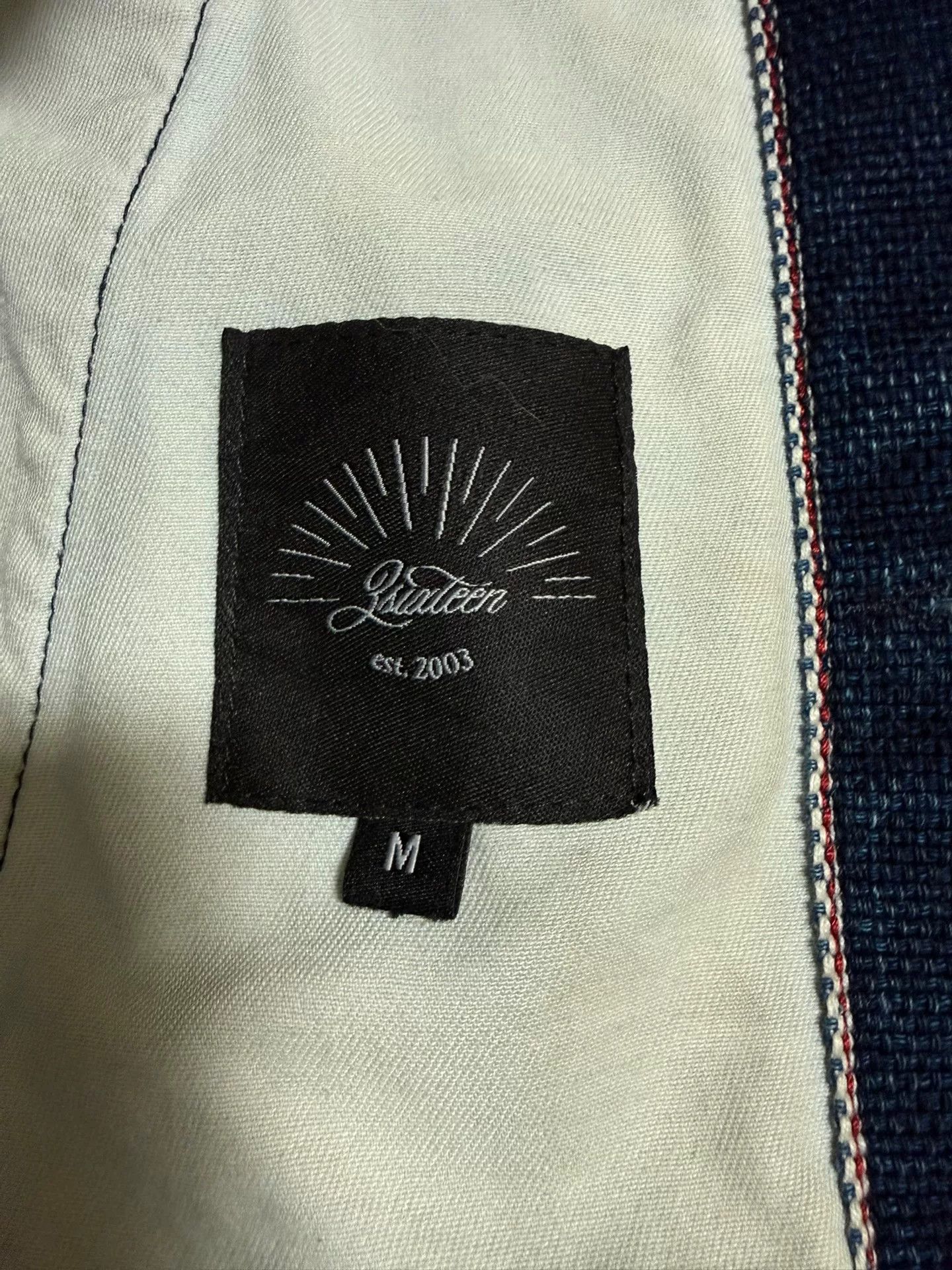 3sixteen 3sixteen Sashiko Fabric Jacket Medium Size US M / EU 48-50 / 2 - 5 Thumbnail