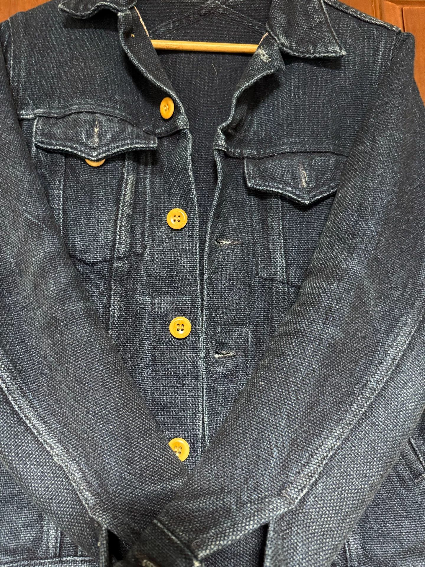 3sixteen 3sixteen Sashiko Fabric Jacket Medium Size US M / EU 48-50 / 2 - 4 Thumbnail