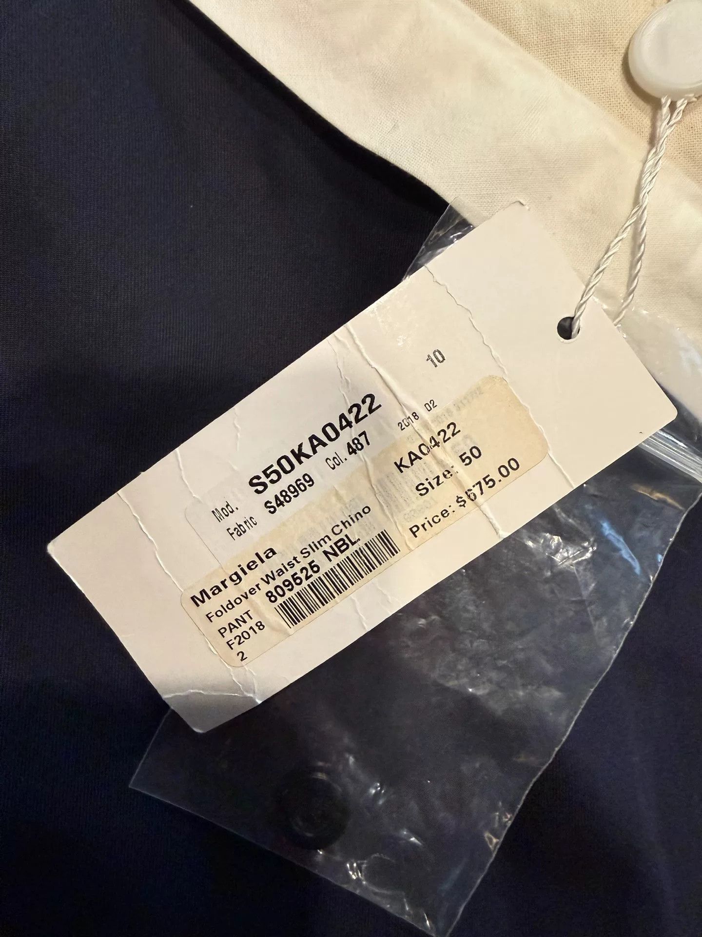 Maison Margiela Maison Margiela Casual Trousers for Men Size US 34 / EU 50 - 4 Thumbnail