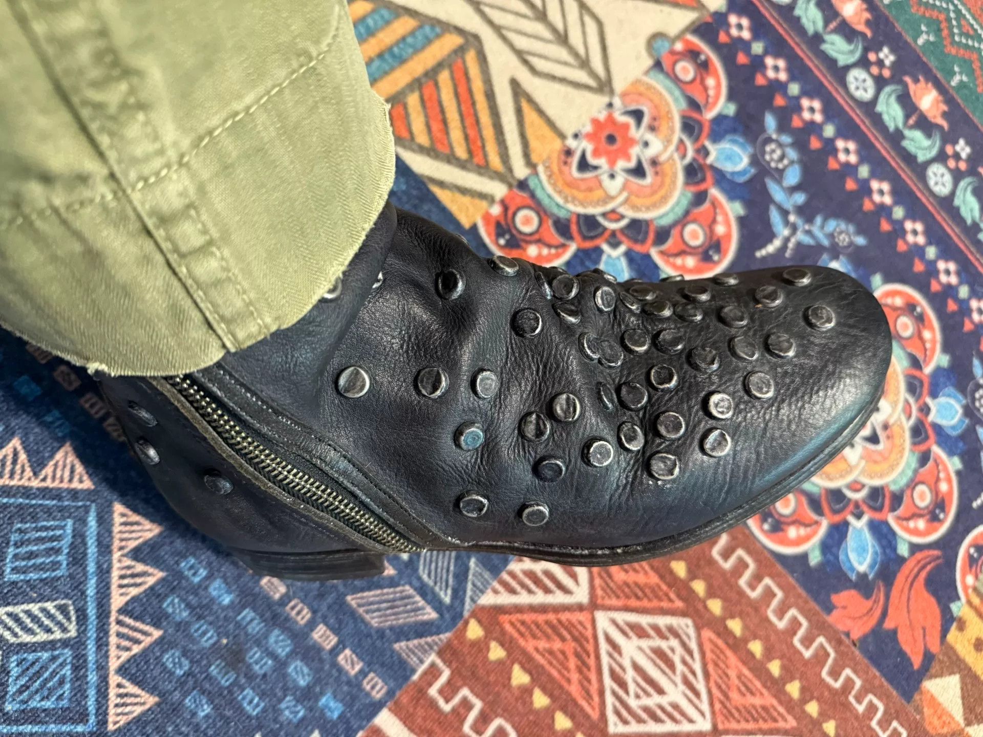 Maison MIHARA YASUHIRO Mihara Yasuhiro Studded Boots for Sale Size US 7 / EU 40 - 6 Thumbnail