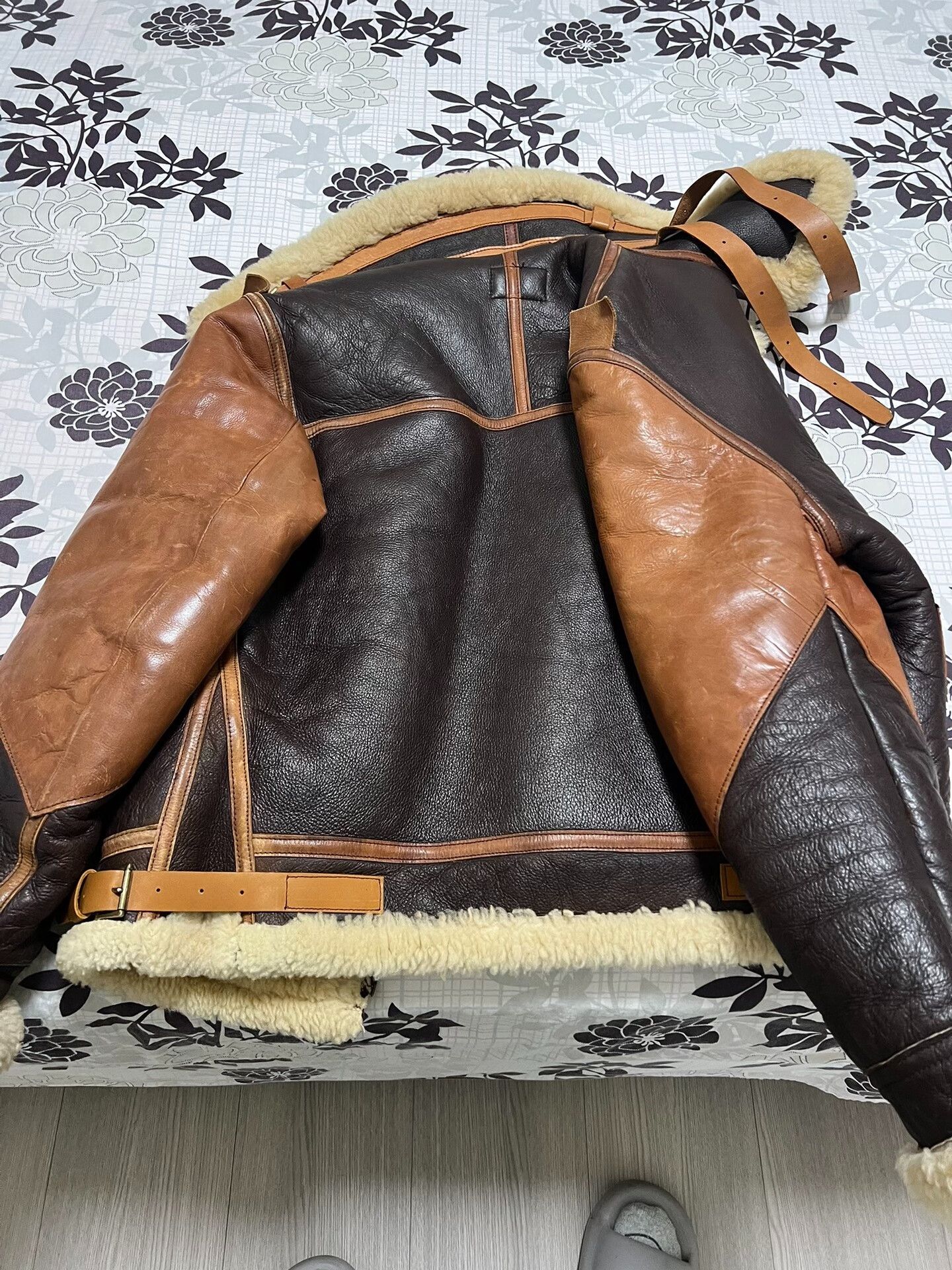 Aero Leathers AERO Leather Jacket with Fur Collar Size US M / EU 48-50 / 2 - 4 Thumbnail