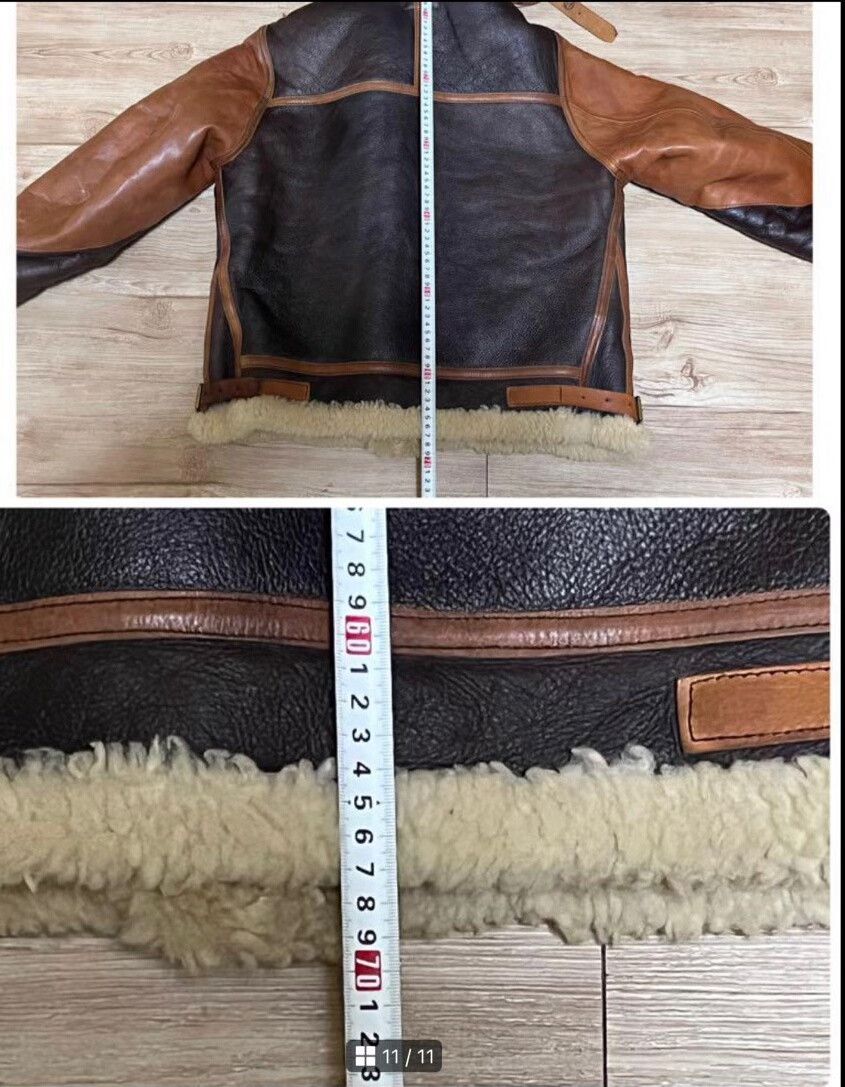 Aero Leathers AERO Leather Jacket with Fur Collar Size US M / EU 48-50 / 2 - 9 Thumbnail