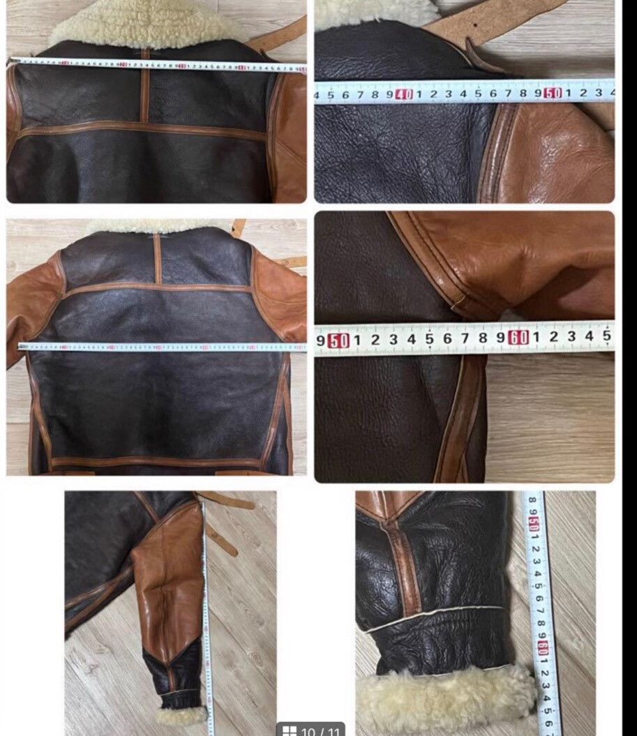Aero Leathers AERO Leather Jacket with Fur Collar Size US M / EU 48-50 / 2 - 8 Thumbnail