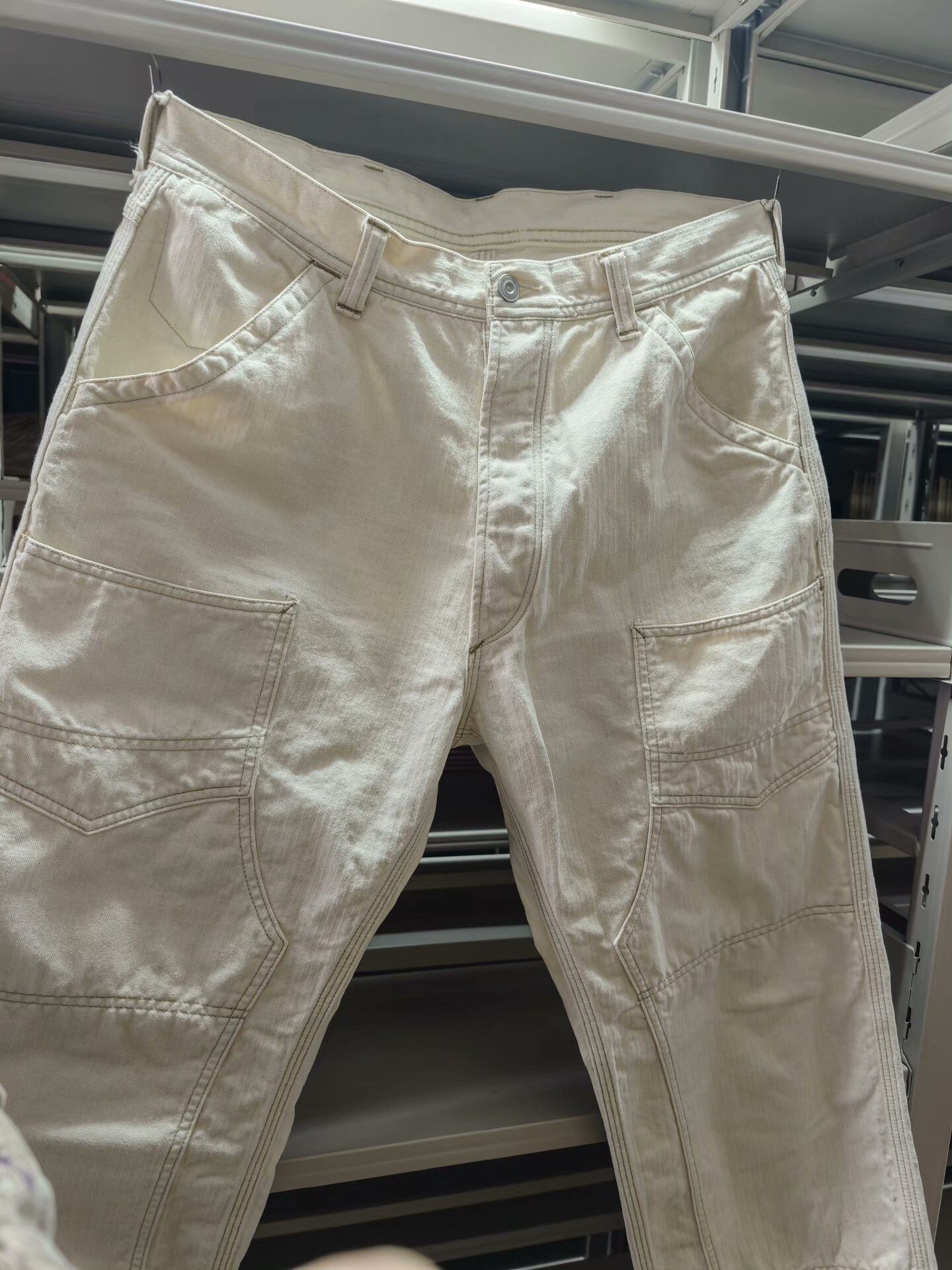 Freewheelers Freewheelers White Pants Size 34 Size US 34 / EU 50 - 2 Thumbnail