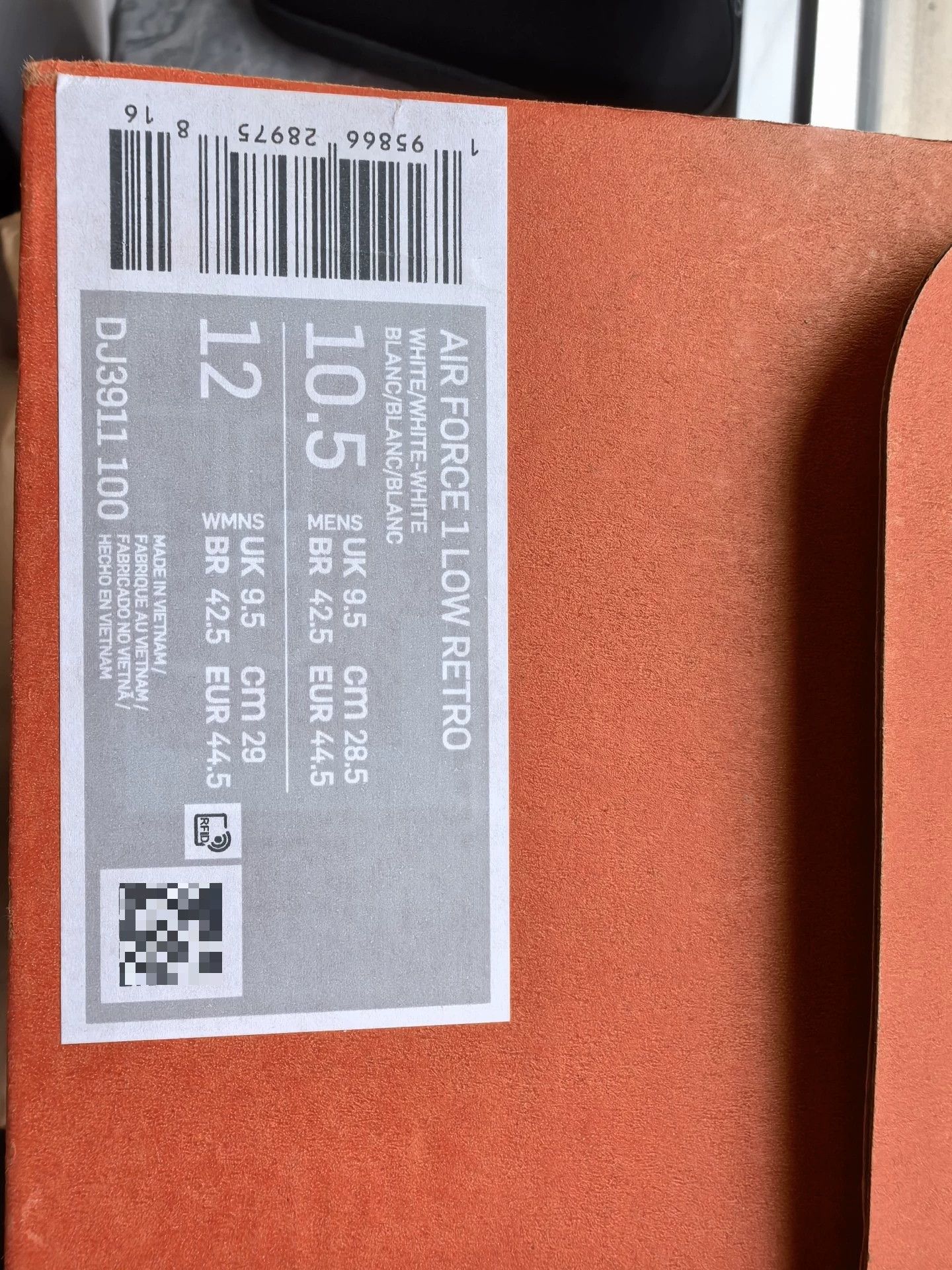 Nike Nike Air Force 1 Retro Since 82 Size US 11 / EU 44 - 2 Thumbnail