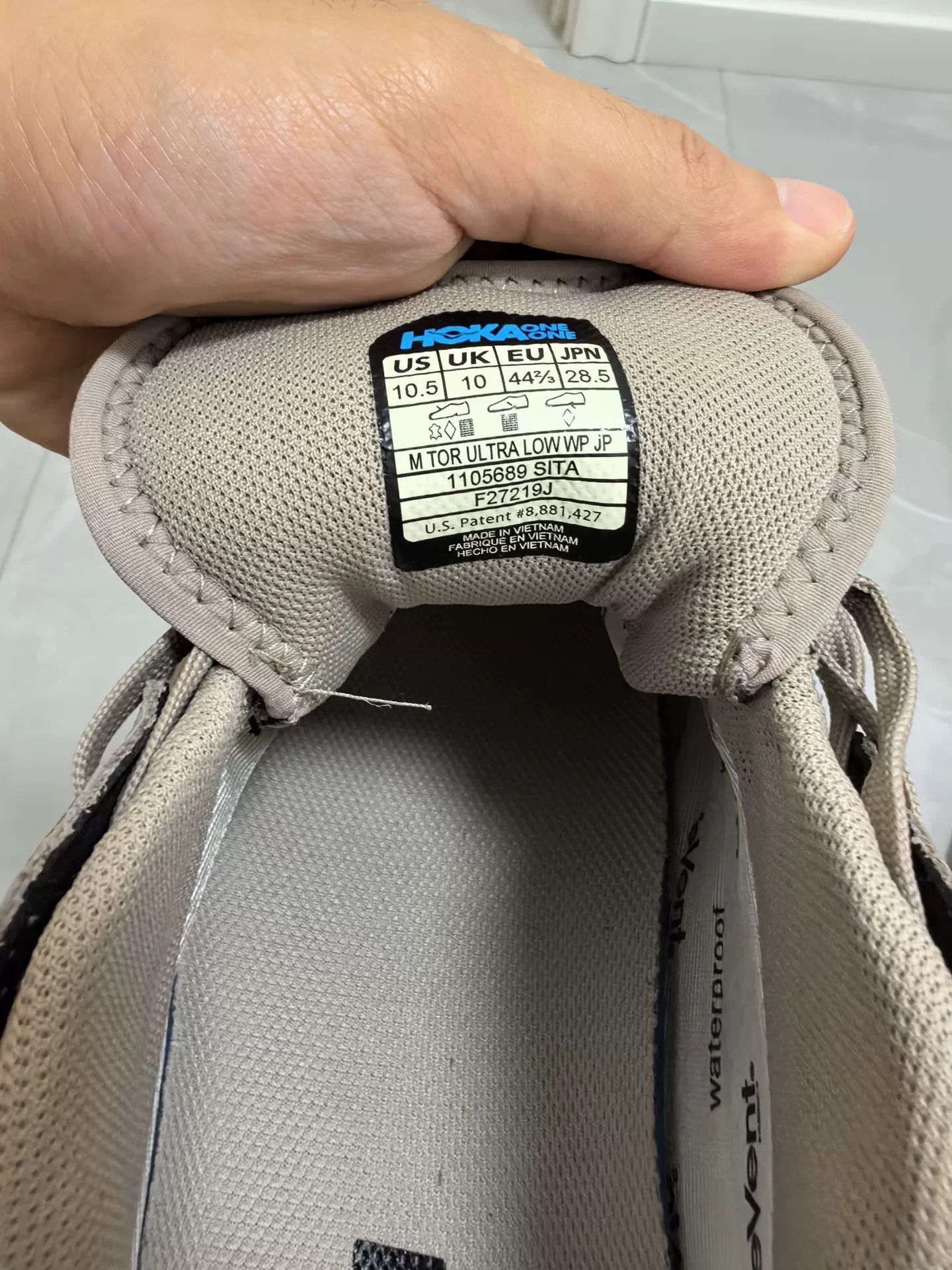 Hoka Hoka One One Ultra Low Sand Color Size US 11 / EU 44 - 5 Thumbnail