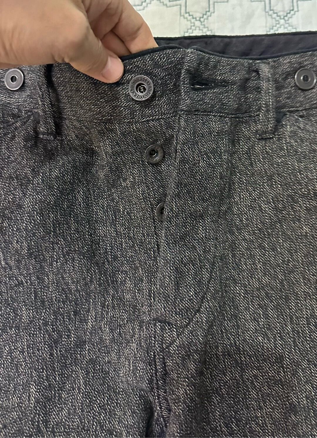 Stevenson Overall Co. Casual Pepper Salt Pants by Stevenson Voerall Size US 30 / EU 46 - 2 Thumbnail