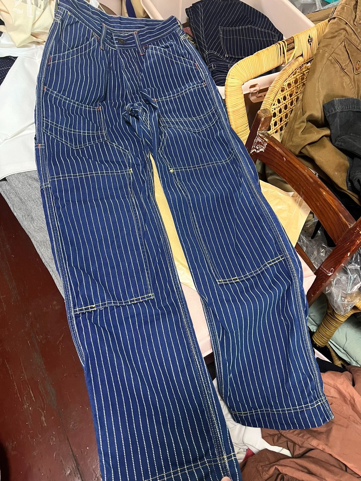 Freewheelers Rare Vintage Freewheelers Work Pants Size US 28 / EU 44 - 6 Thumbnail
