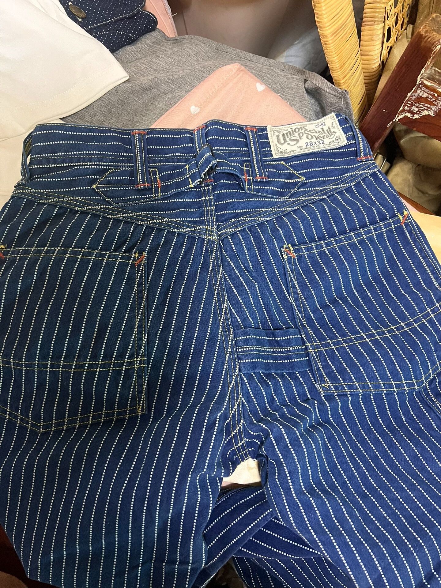 Freewheelers Rare Vintage Freewheelers Work Pants Size US 28 / EU 44 - 5 Thumbnail