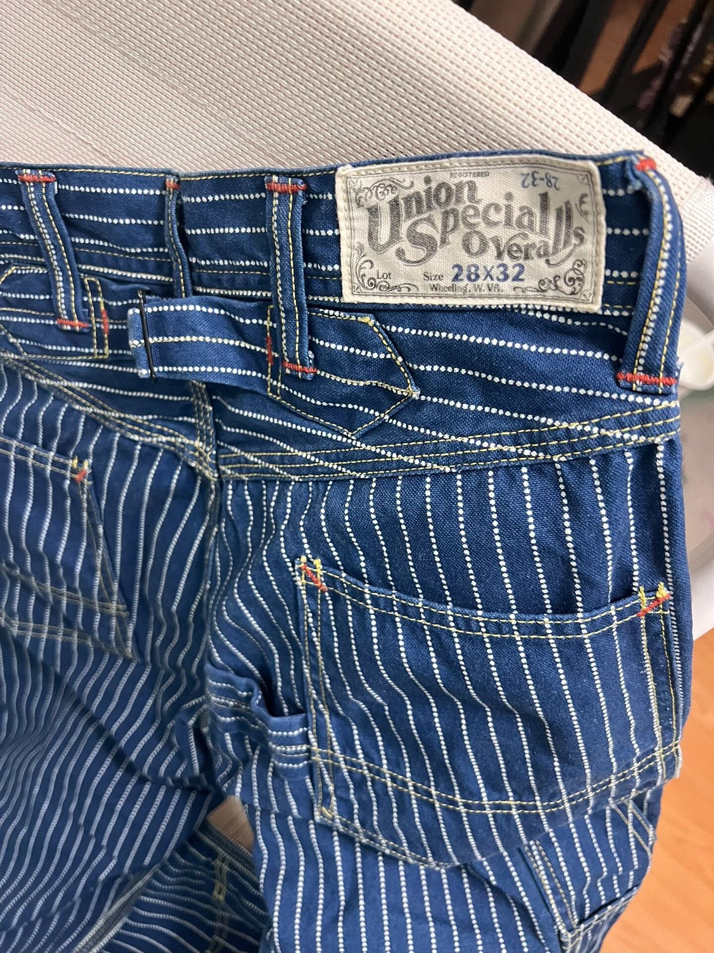 Freewheelers Rare Vintage Freewheelers Work Pants Size US 28 / EU 44 - 3 Thumbnail