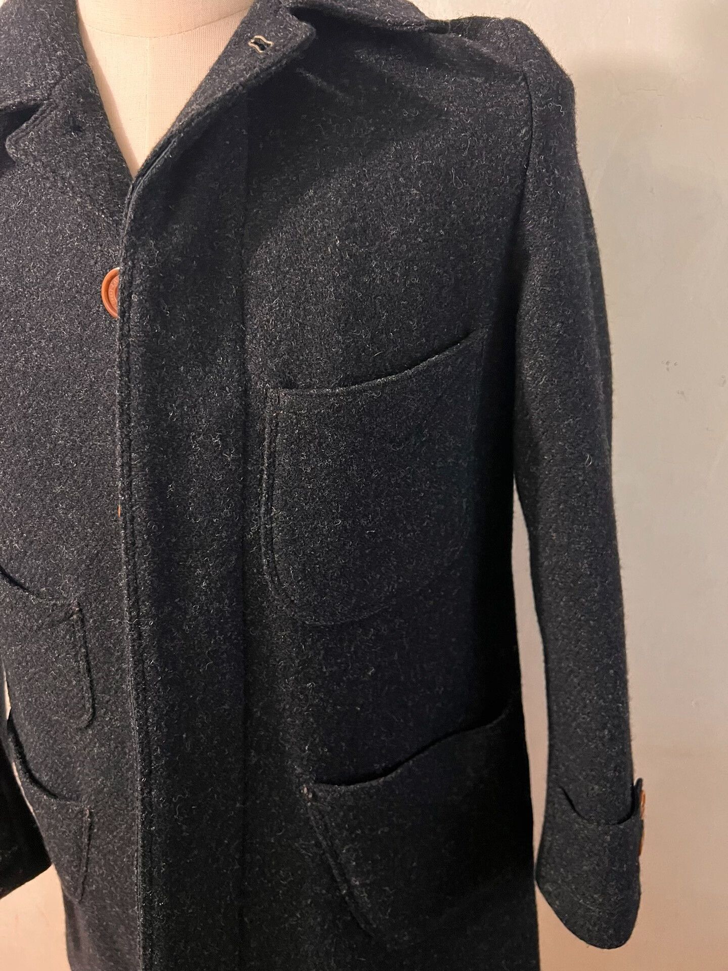 Freewheelers Freewheelers Wool Coat for Everyday Style Size US S / EU 44-46 / 1 - 5 Thumbnail