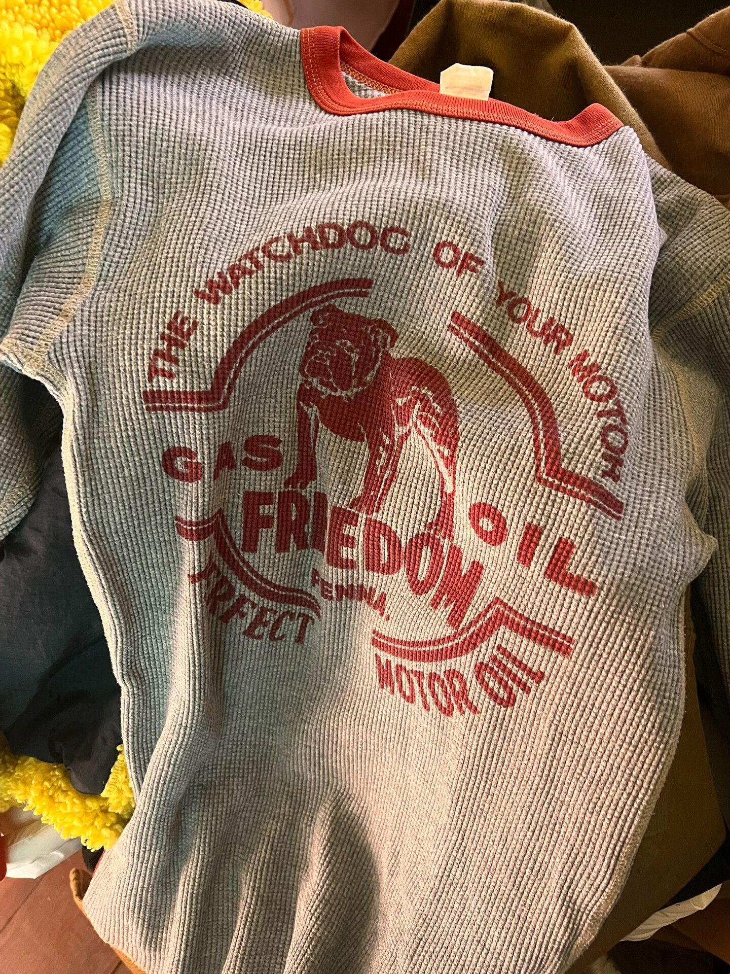 Freewheelers Freewheelers Waffle Knit Top Size S Size US S / EU 44-46 / 1 - 3 Thumbnail