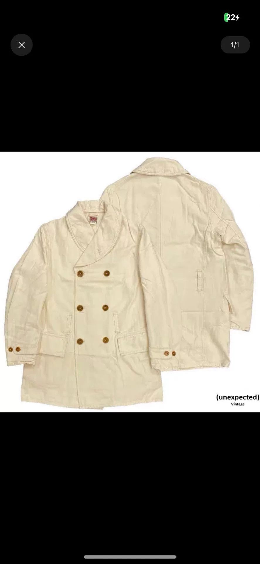 Freewheelers Freewheelers Classic Canvas Overcoat Size US S / EU 44-46 / 1 - 8 Thumbnail