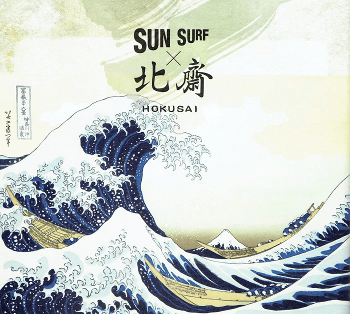Sun Surf Sunsurf Hawaiian Shirt with Hokusai Print Size US M / EU 48-50 / 2 - 6 Thumbnail