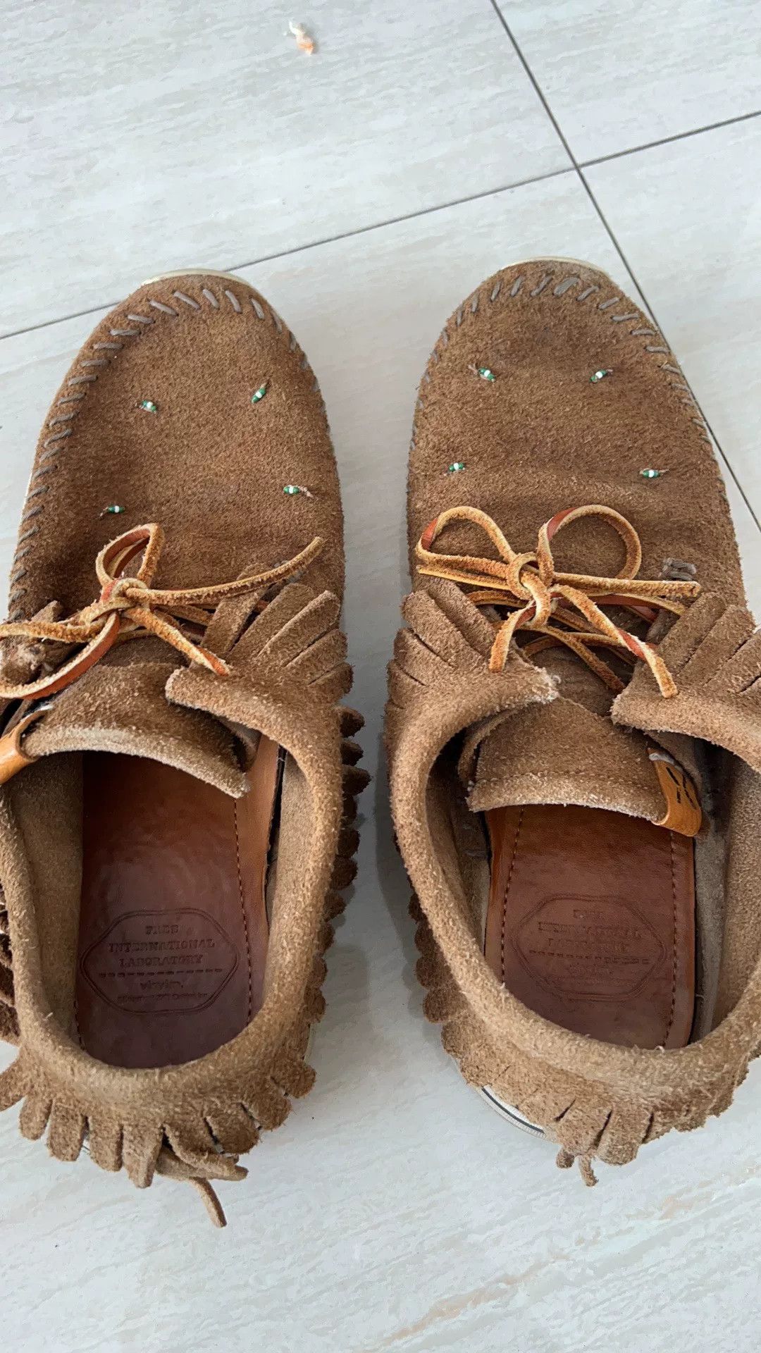 Visvim visvim FBT Suede Shoes in Beige Size US 9 / EU 42 - 6 Thumbnail
