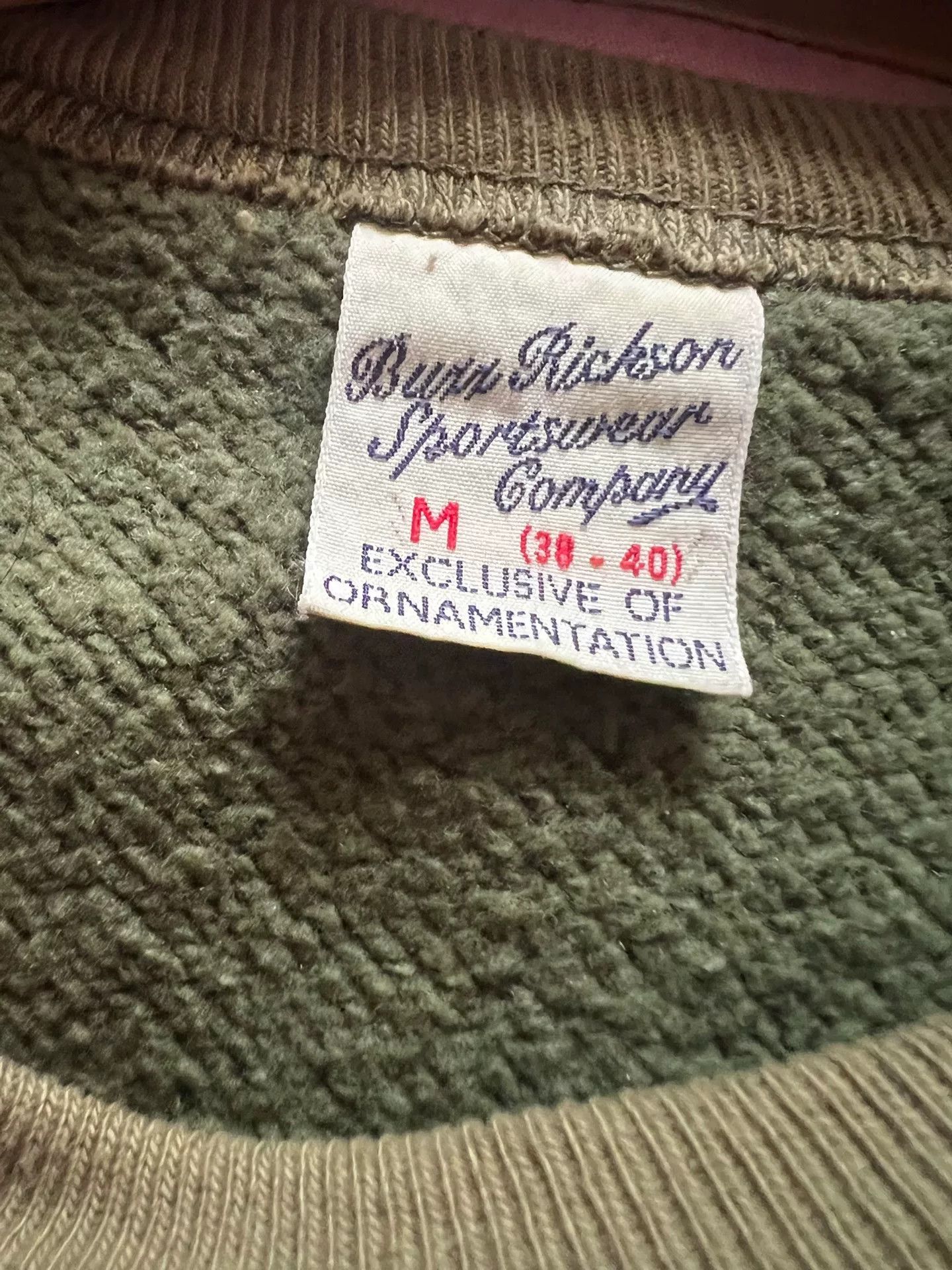 Buzz Rickson's Buzz Rickson's 52 Battle Theme Sweater Size US M / EU 48-50 / 2 - 3 Thumbnail
