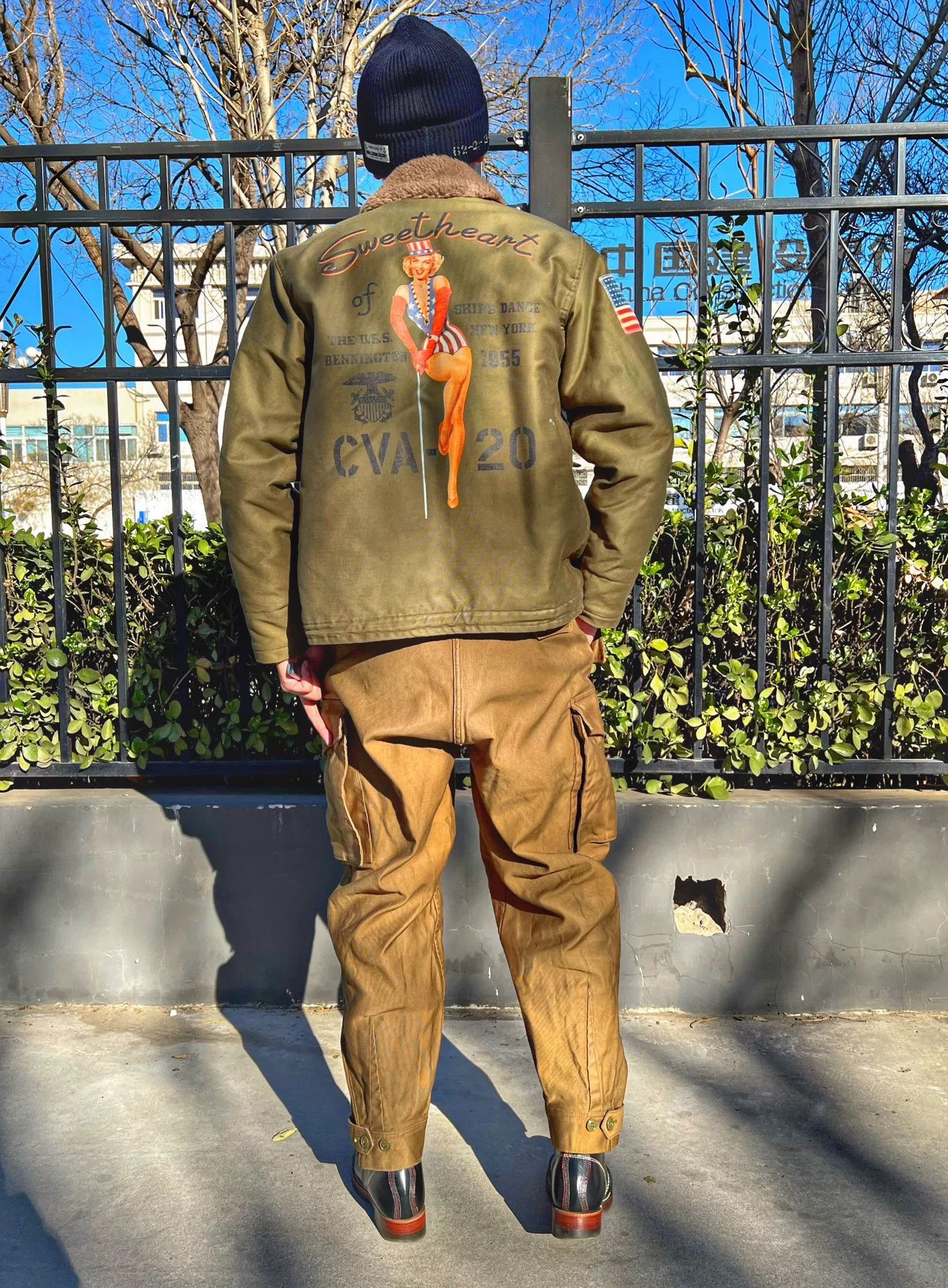 TOYS McCOY Toysmccoy N1 Deck Jacket Monroe Style Size US M / EU 48-50 / 2 - 2 Thumbnail