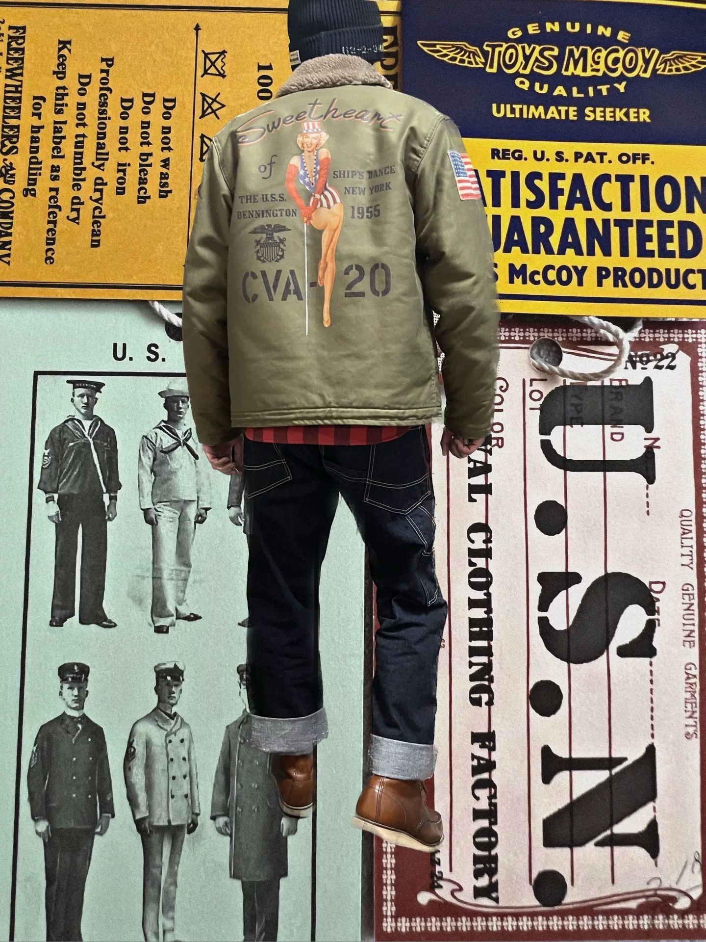 TOYS McCOY Toysmccoy N1 Deck Jacket Monroe Style Size US M / EU 48-50 / 2 - 4 Thumbnail