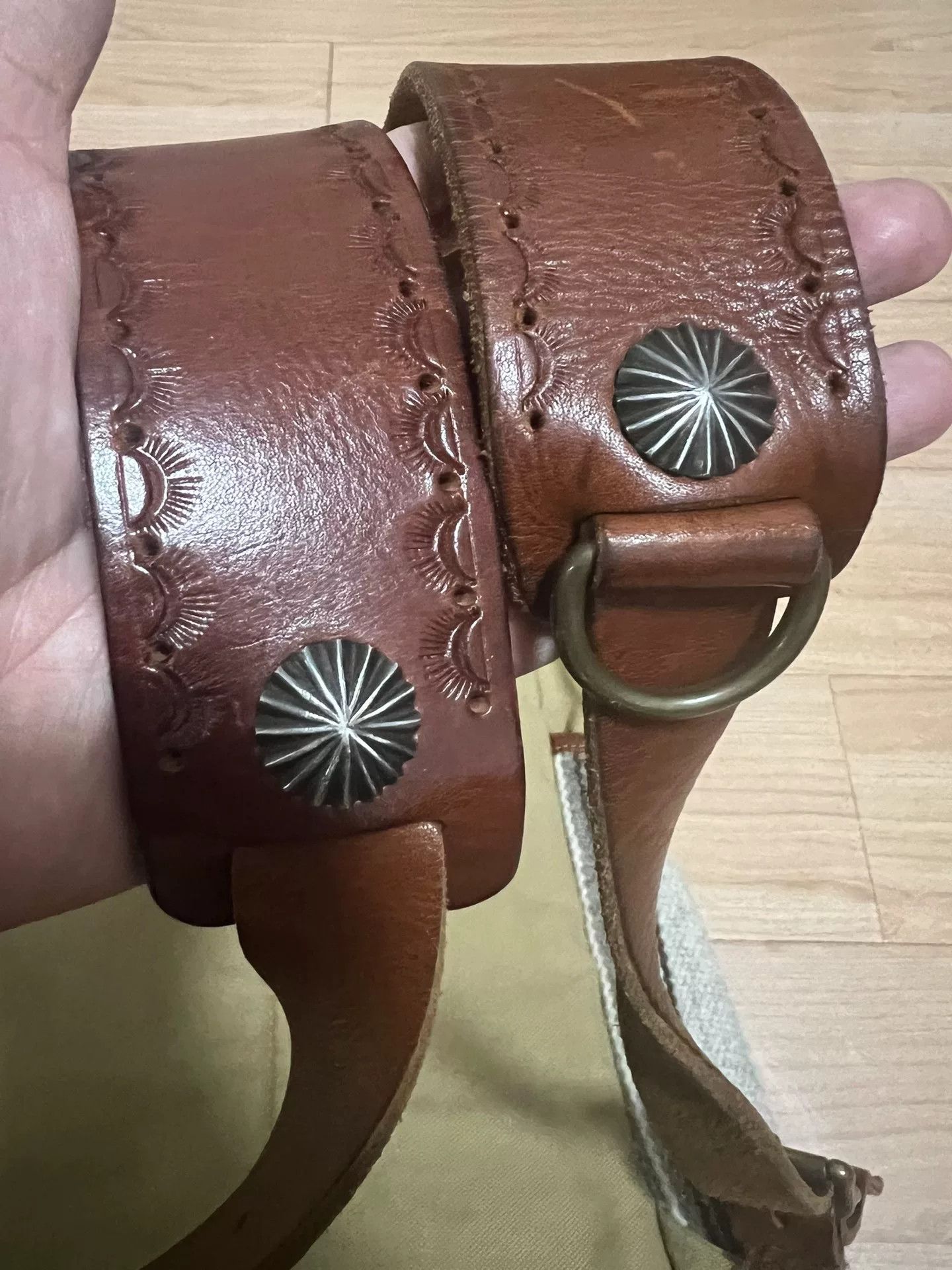 Lucky Brand Vintage Leather Backpack with Silver Details Size ONE SIZE - 5 Thumbnail