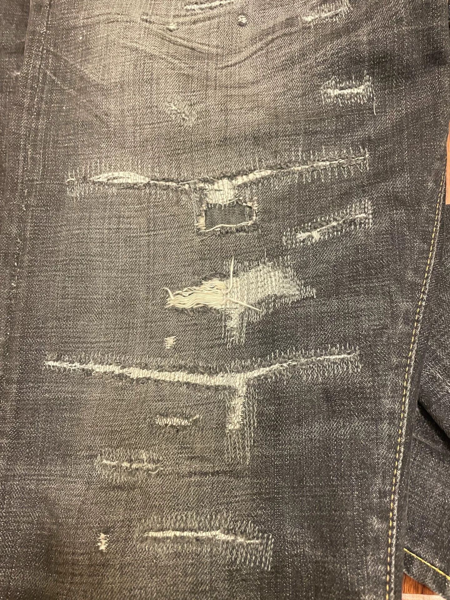 RRL Ralph Lauren Double Rl Slim Narrow Black Jeans Size US 28 / EU 44 - 9 Thumbnail