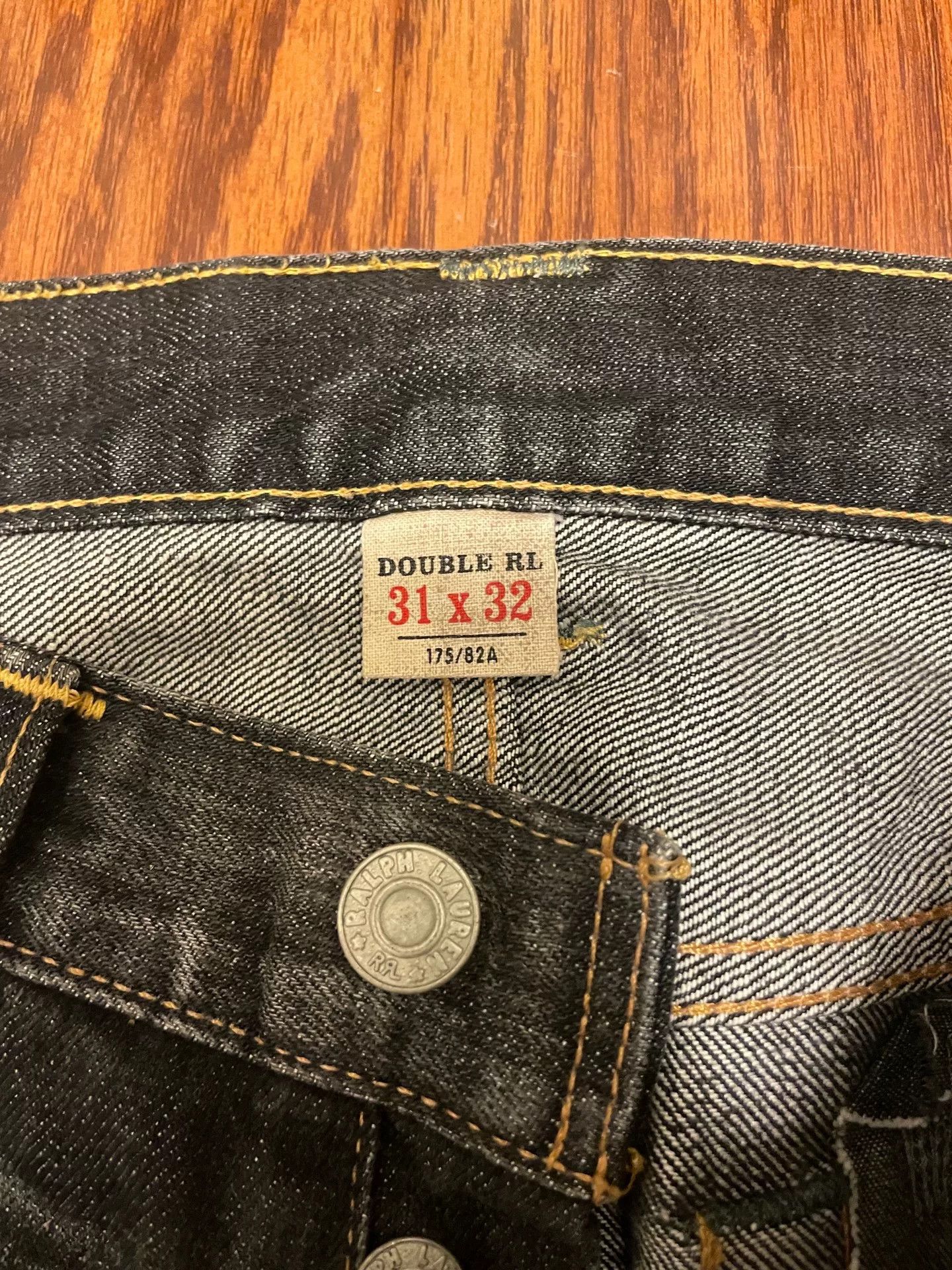 RRL Ralph Lauren Double Rl Slim Narrow Black Jeans Size US 28 / EU 44 - 3 Thumbnail