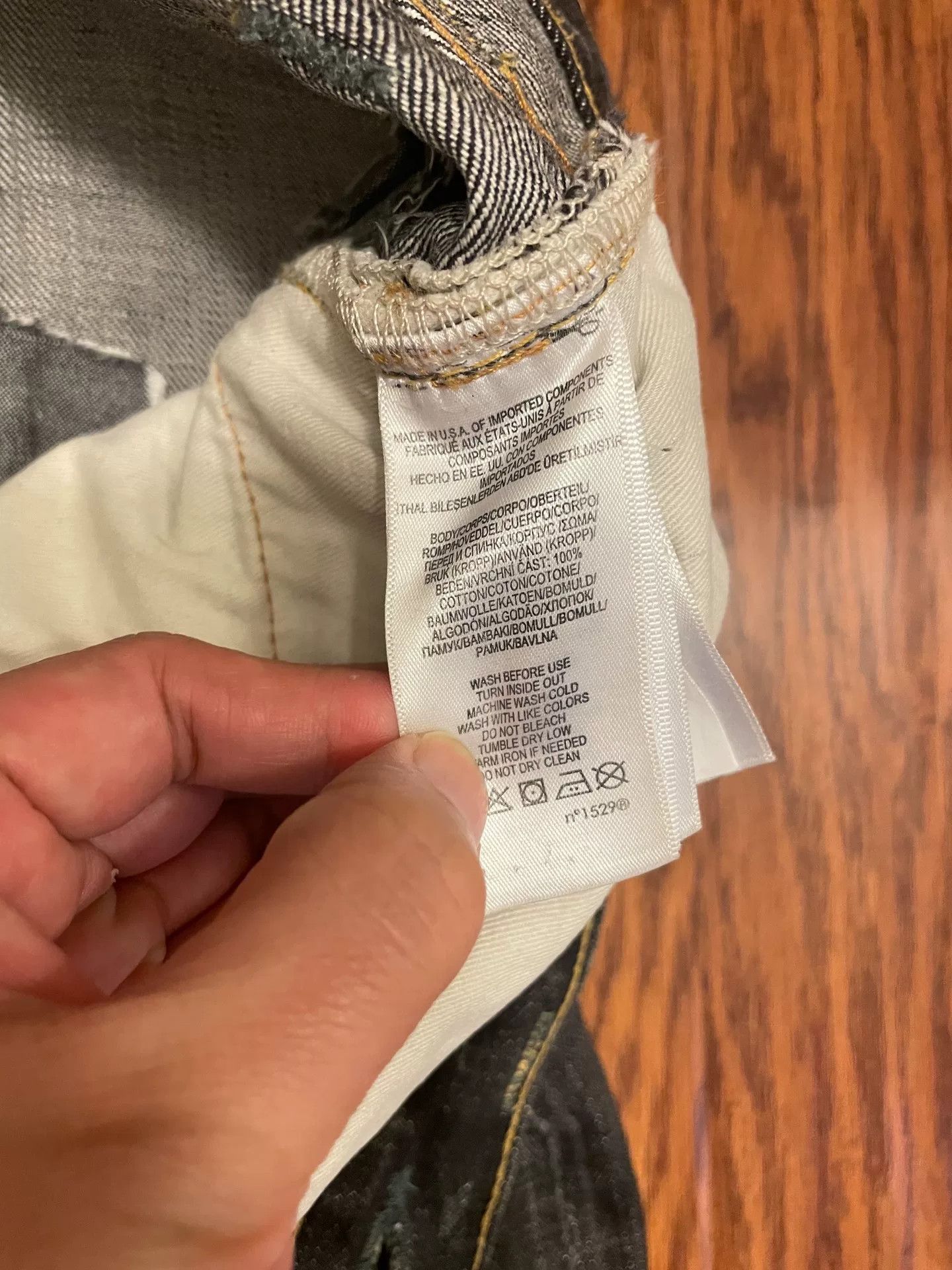 RRL Ralph Lauren Double Rl Slim Narrow Black Jeans Size US 28 / EU 44 - 6 Thumbnail