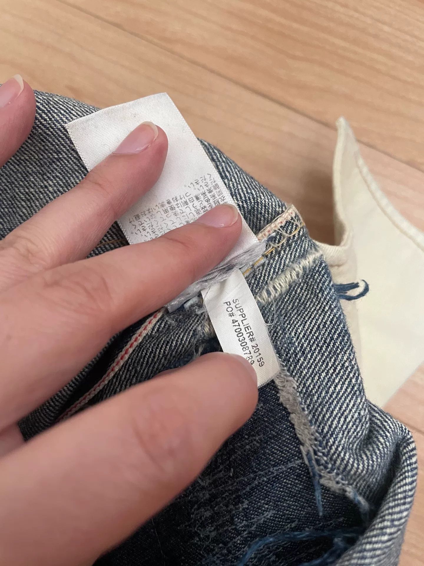 RRL Ralph Lauren Double RL Distressed Denim Jeans Size 29/30 Size US 29 - 6 Thumbnail