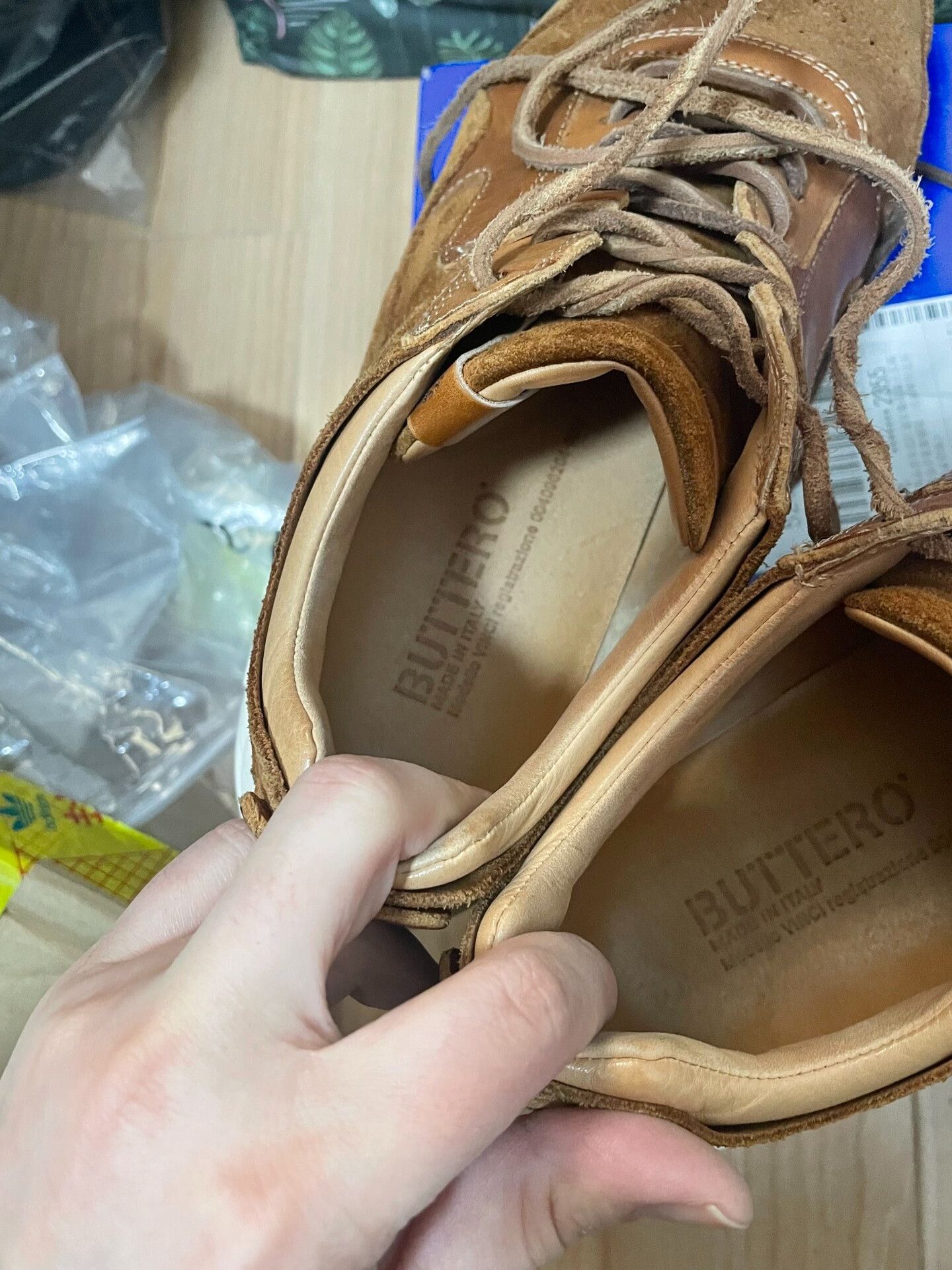 Buttero Italian Suede Dad Sneakers by Buttero Size US 9 / EU 42 - 5 Thumbnail