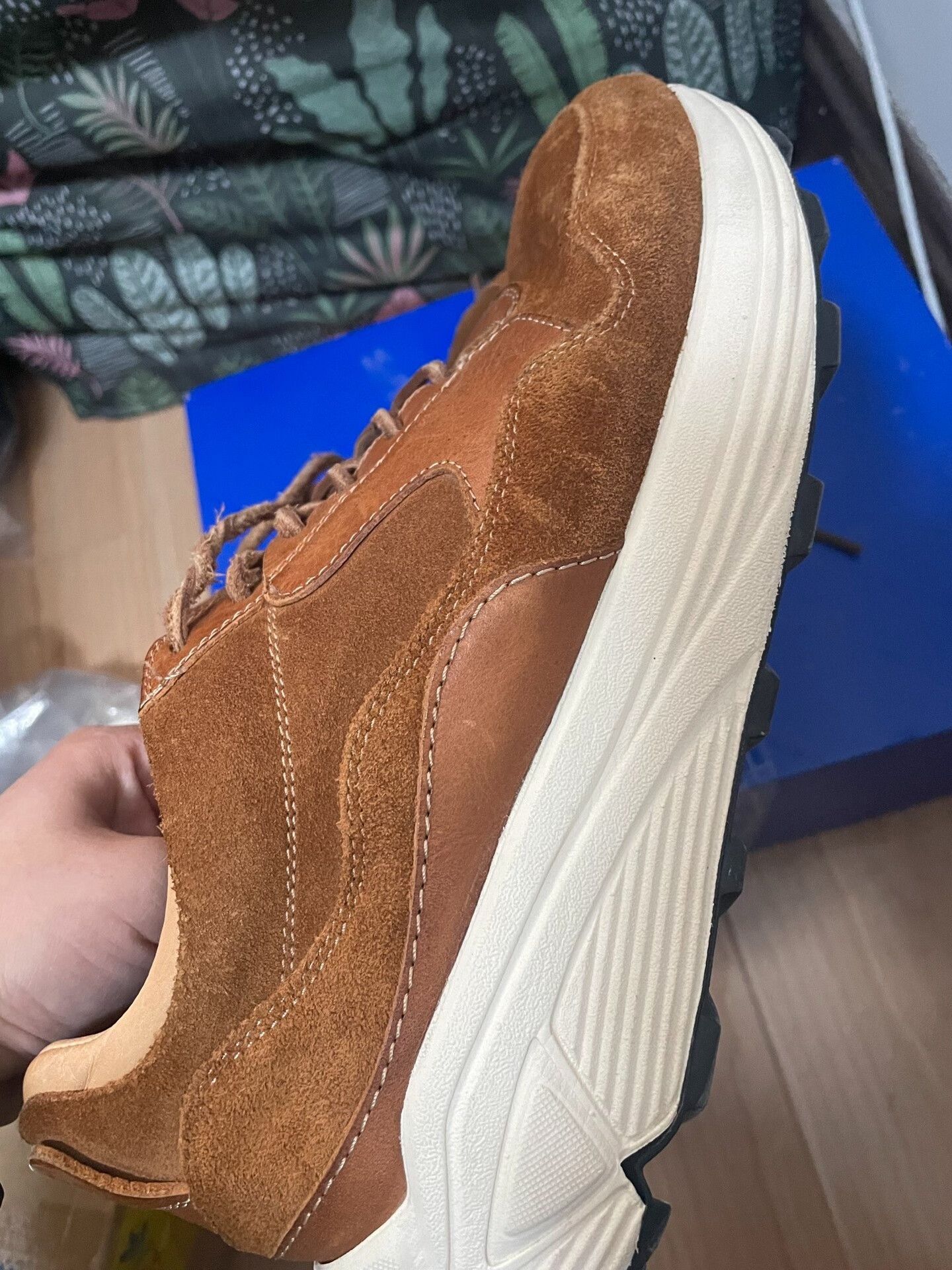 Buttero Italian Suede Dad Sneakers by Buttero Size US 9 / EU 42 - 3 Thumbnail