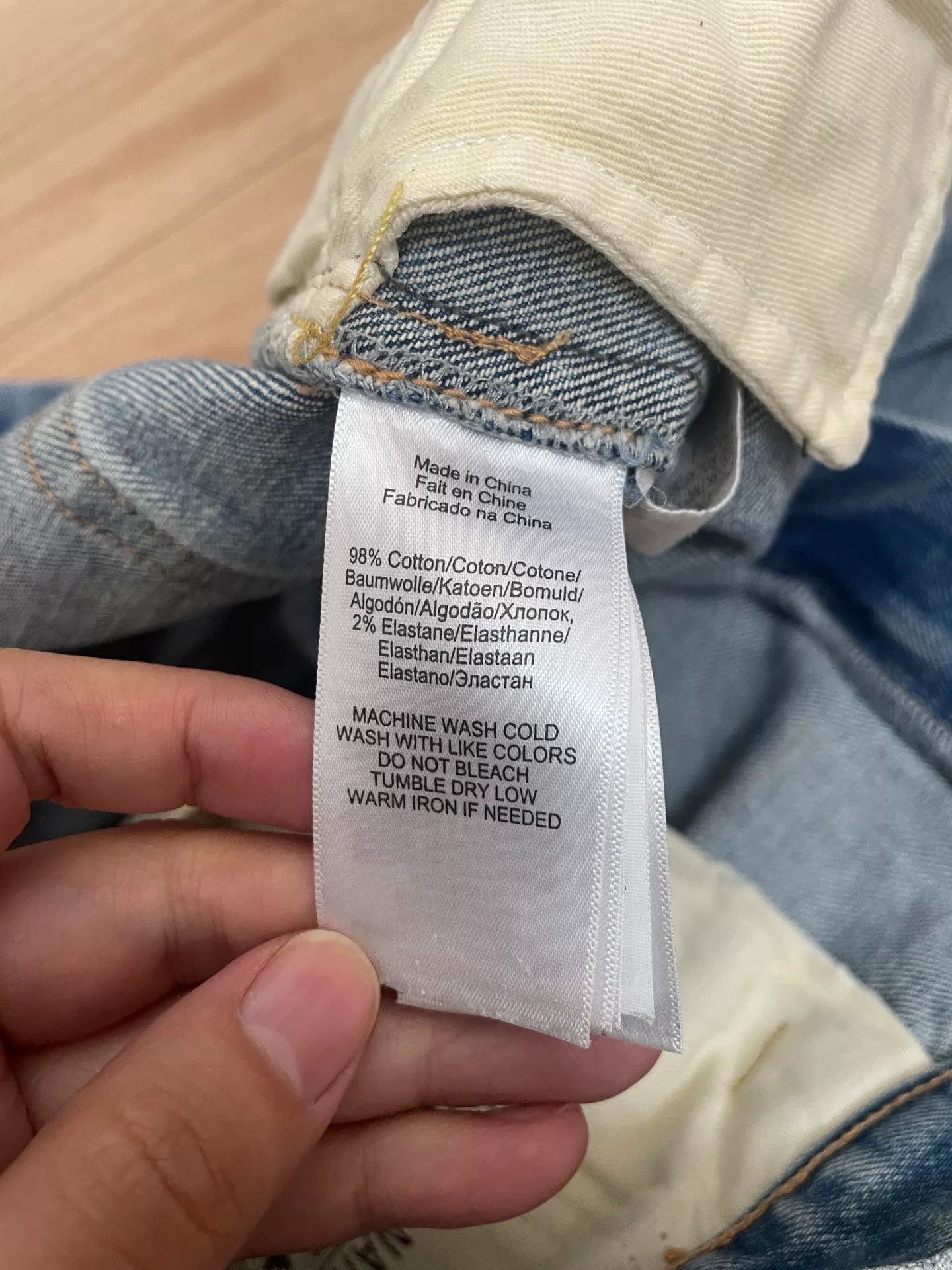 RRL Ralph Lauren RRL Distressed Denim Jeans Size 31 Size US 31 - 5 Thumbnail