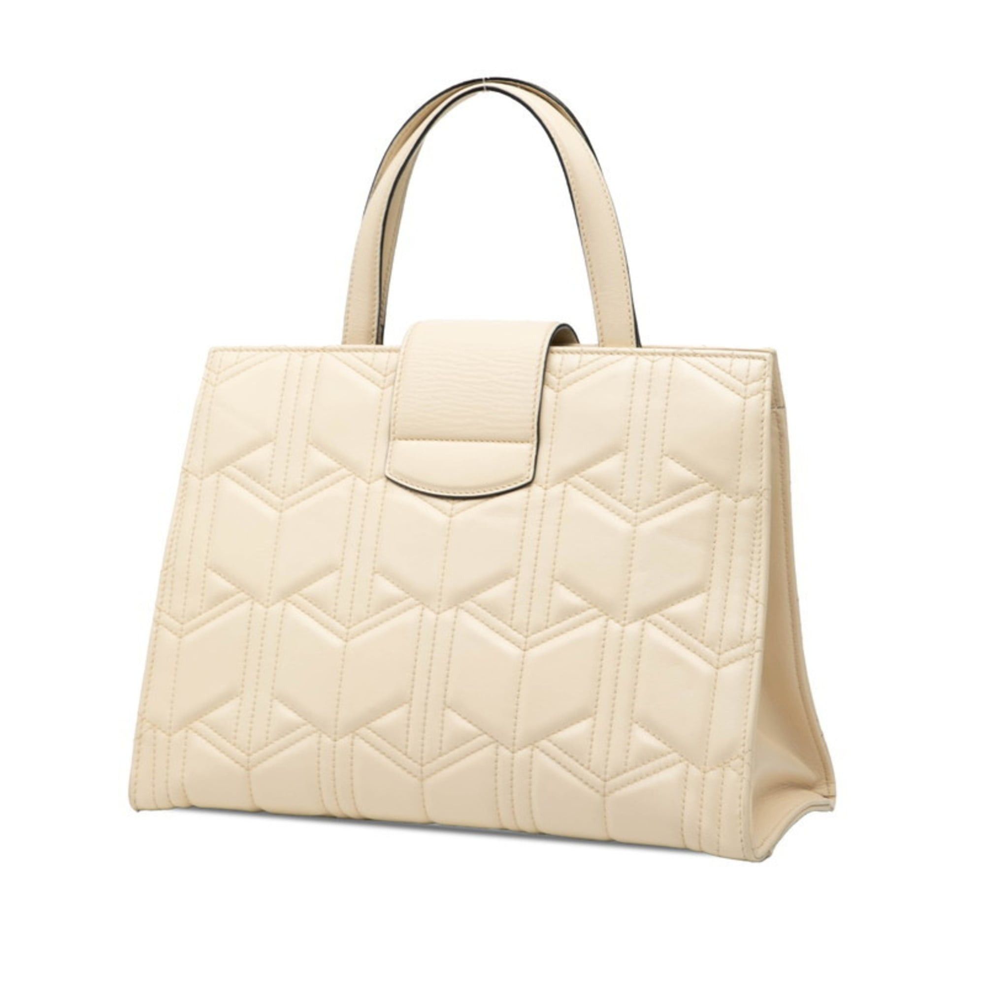 Gucci Gucci Dionysus Handbag/Shoulder Bag 2WAY 444073 White Leather Women's GUCCI Size ONE SIZE - 2 Thumbnail